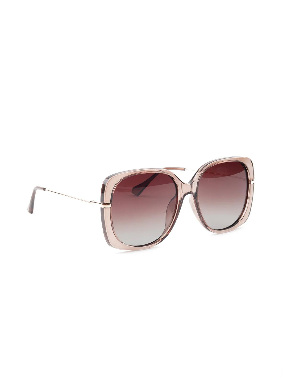 Odette Women Burgundy Chic Tinted Sunglasses - Image 4