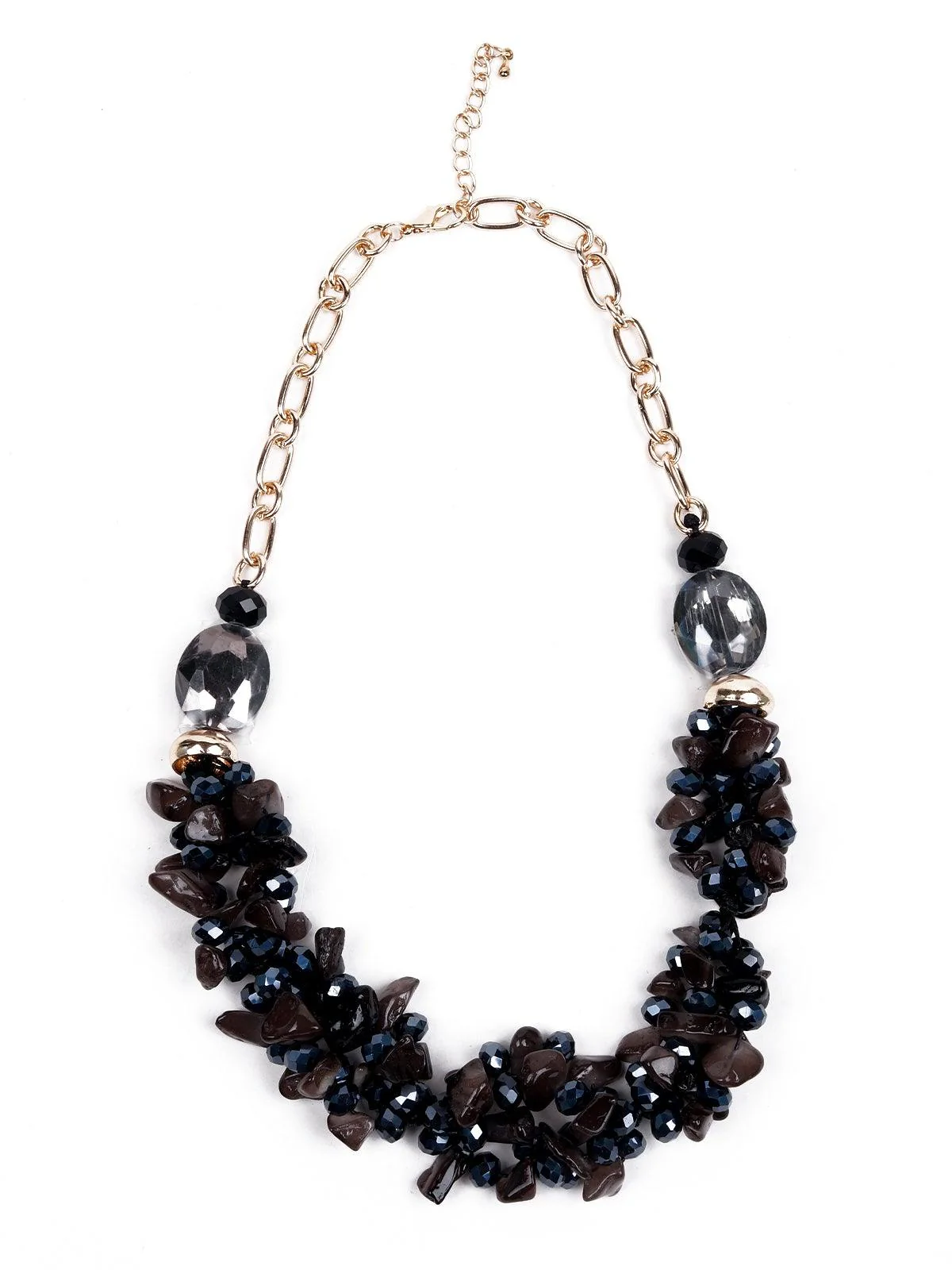Odette Women Purple Metal Necklace - Image 3