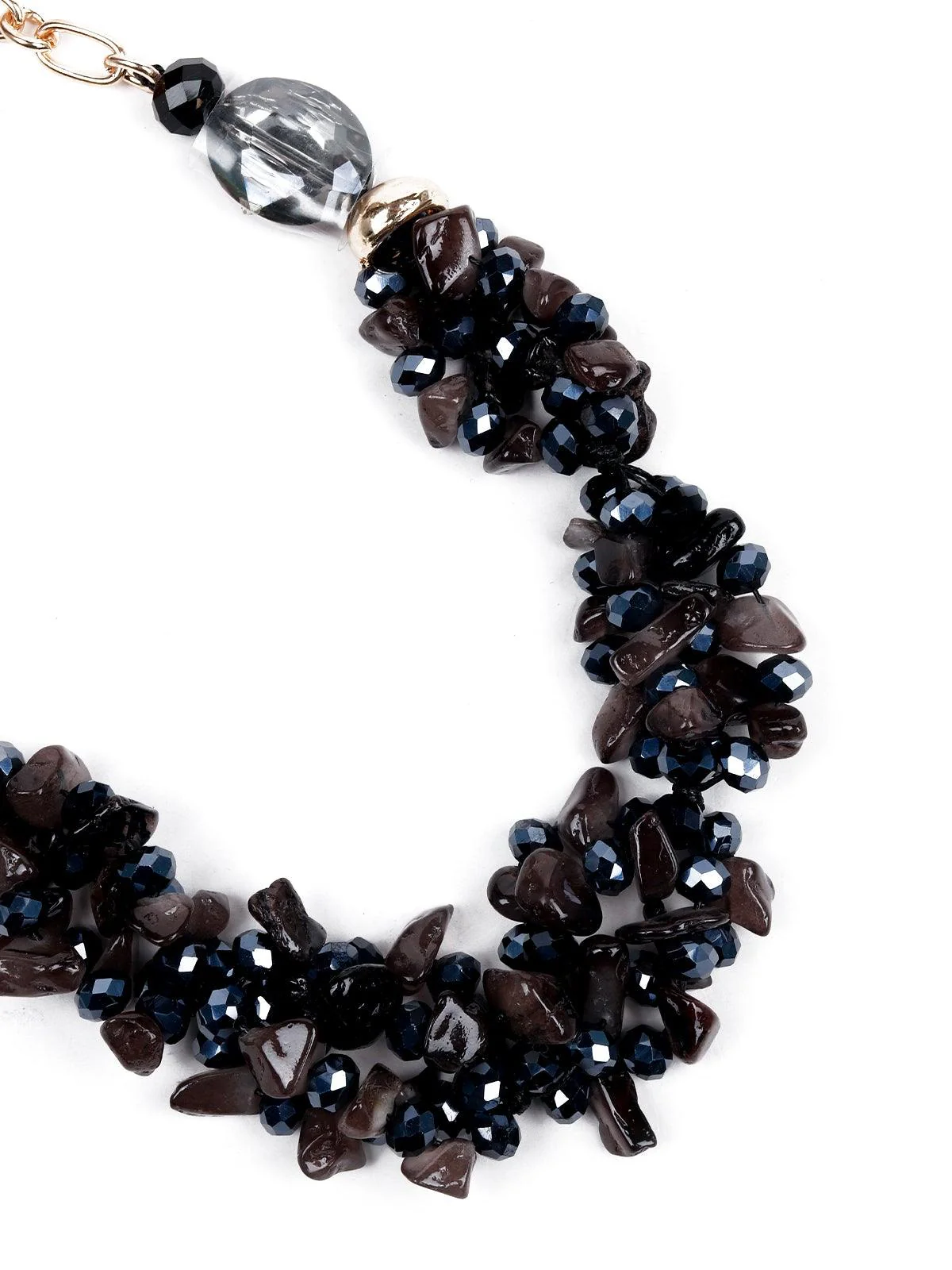 Odette Women Purple Metal Necklace - Image 5