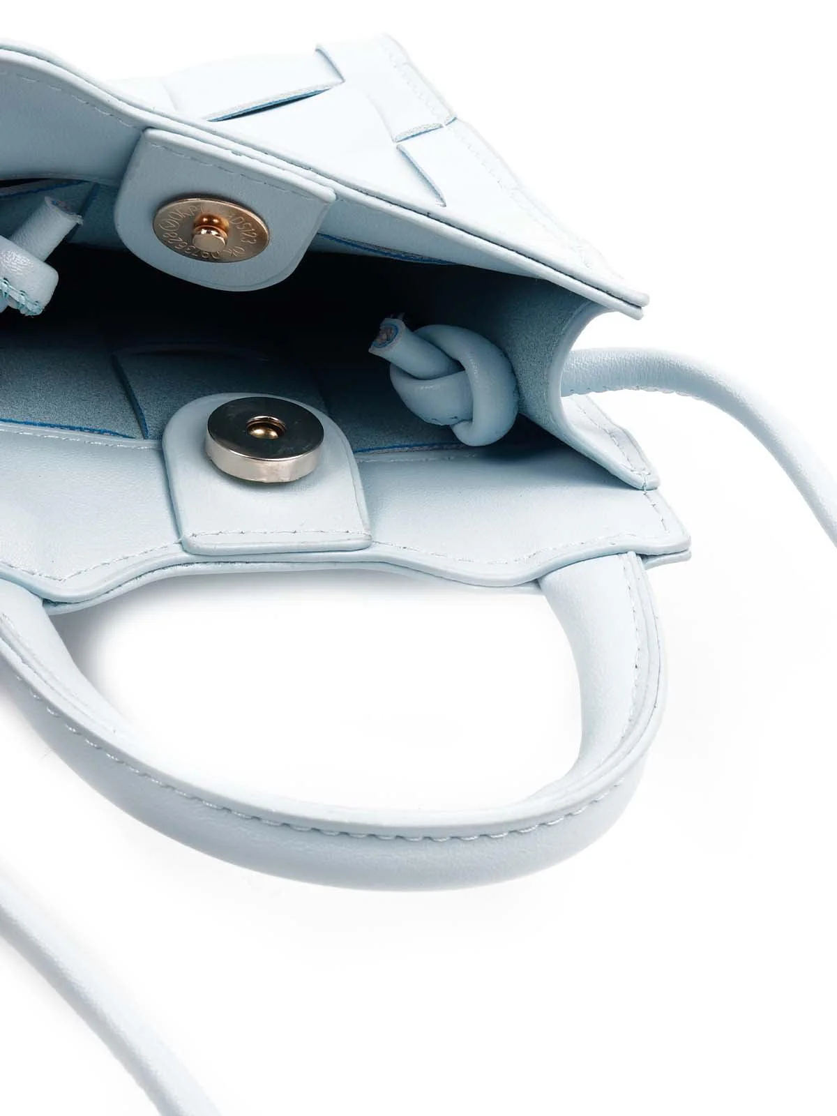 Odette Women Awe-Worthy Sky Blue Clutch - Image 7
