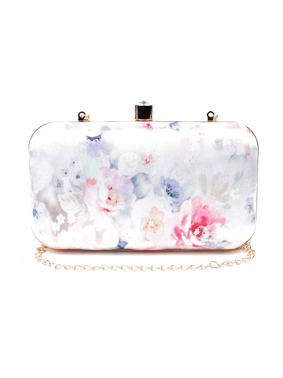 Odette Women Blue Metal, Sling Bag - Image 3