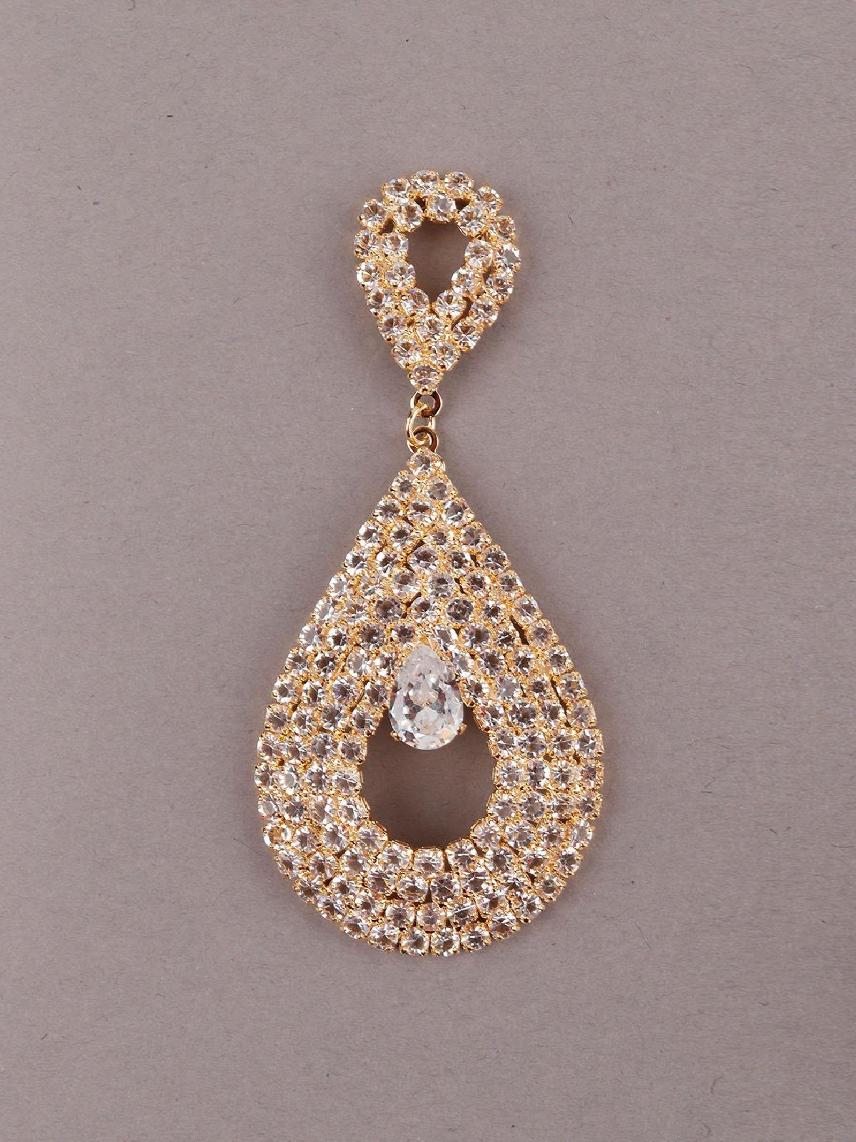 Odette Women Gold Metal Earrings - Image 4