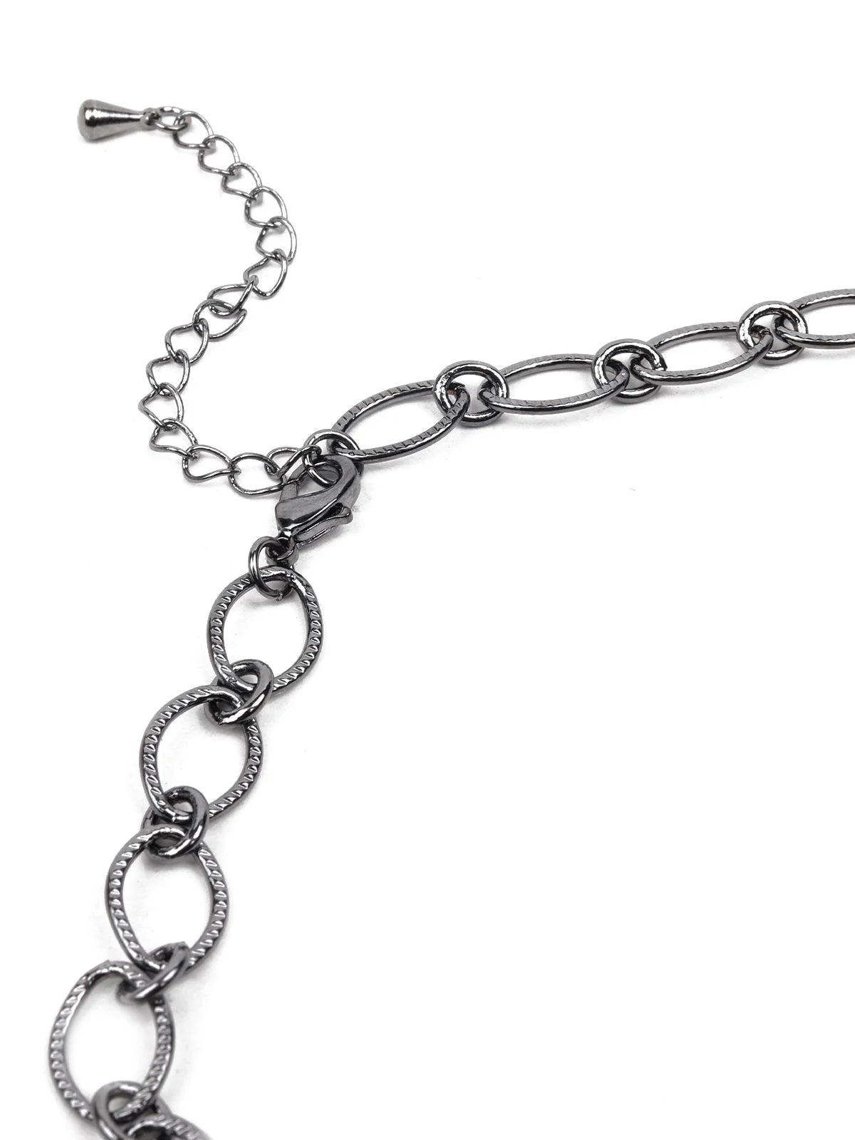 Odette Women Silver Metal Necklace - Image 6