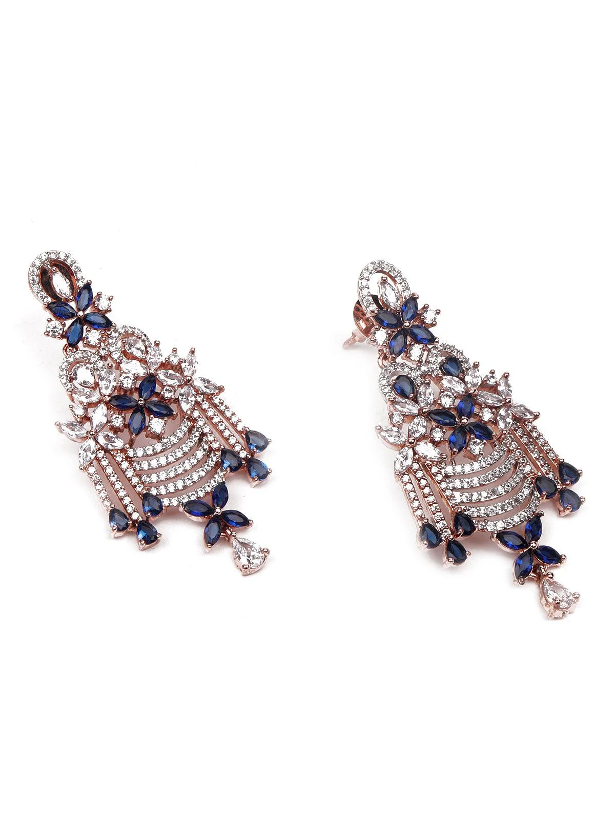 Odette Women Gold Metal Jewellery Set - Image 7