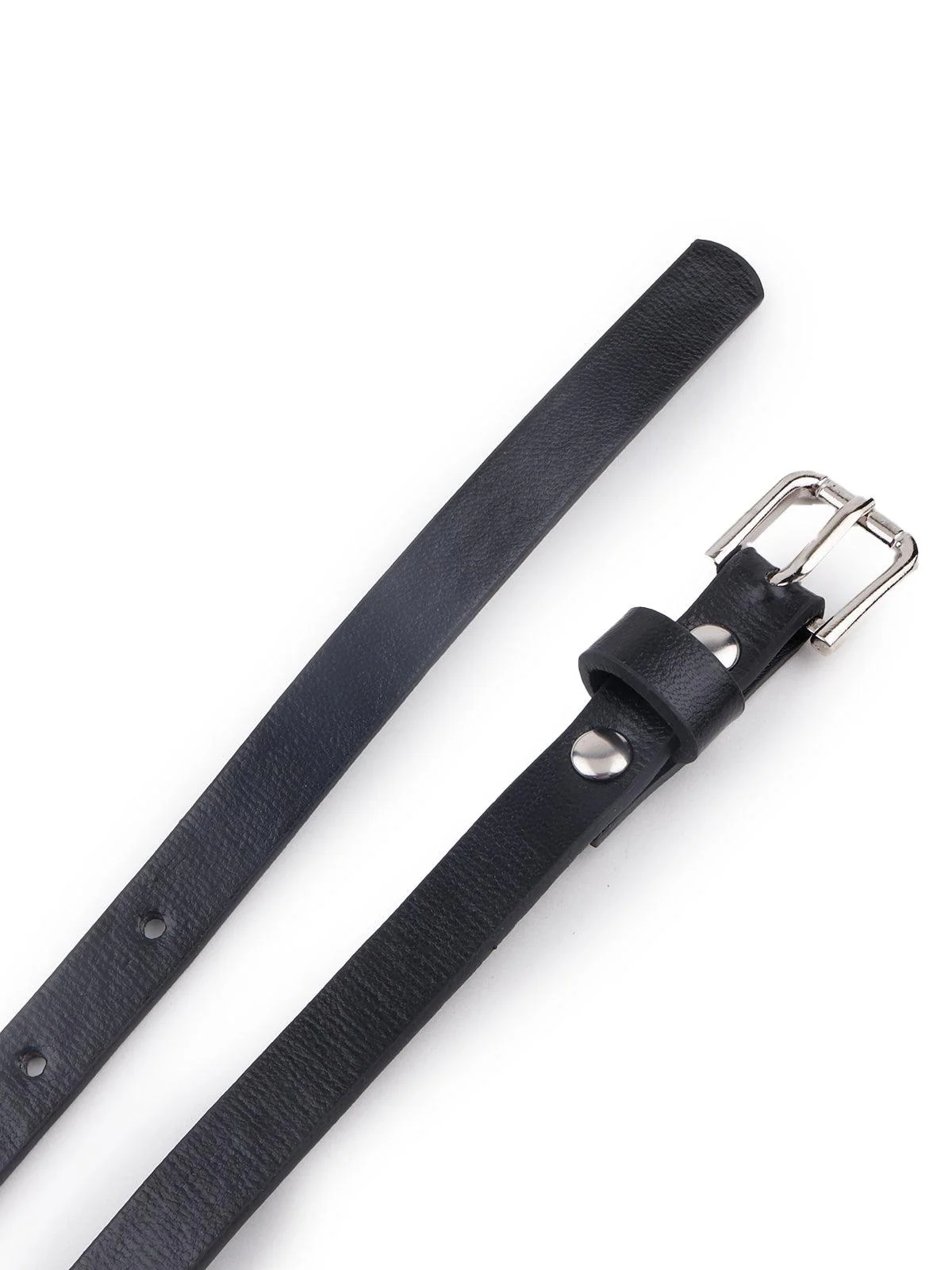 Odette Women Black Diamante Studded Belt Bag - Image 4