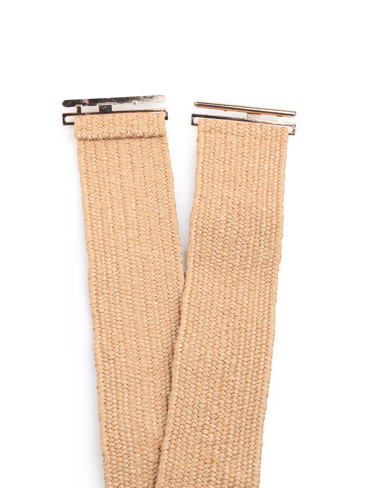 Odette Women Beige Elastane Embellished Belt - Image 6