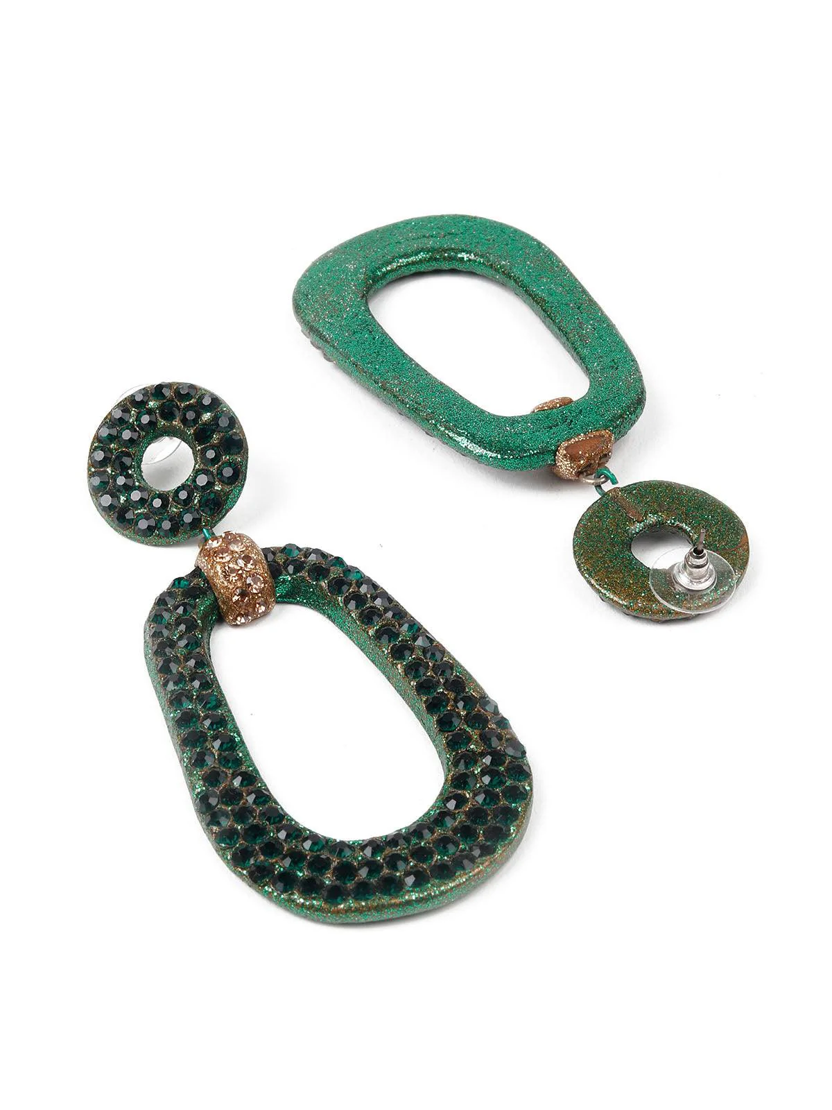 Odette Women Big Drop Earrings - Image 3
