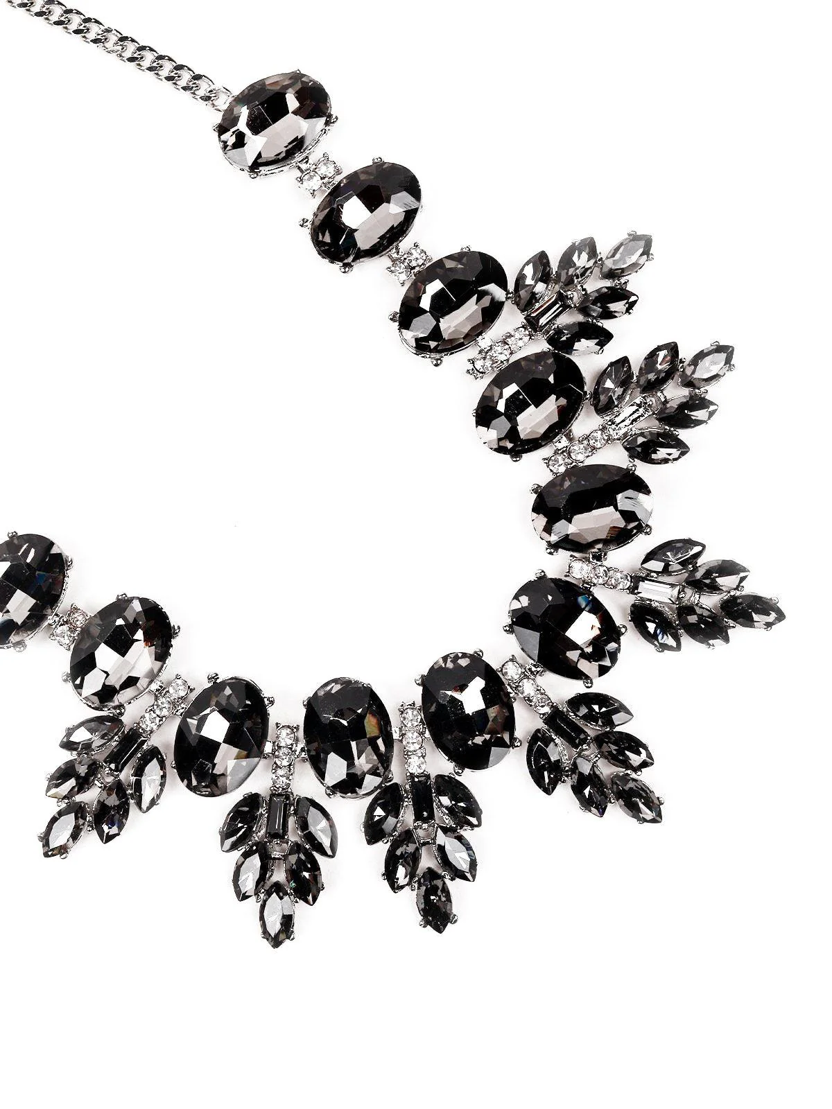 Odette Women Black Metal Necklace - Image 5