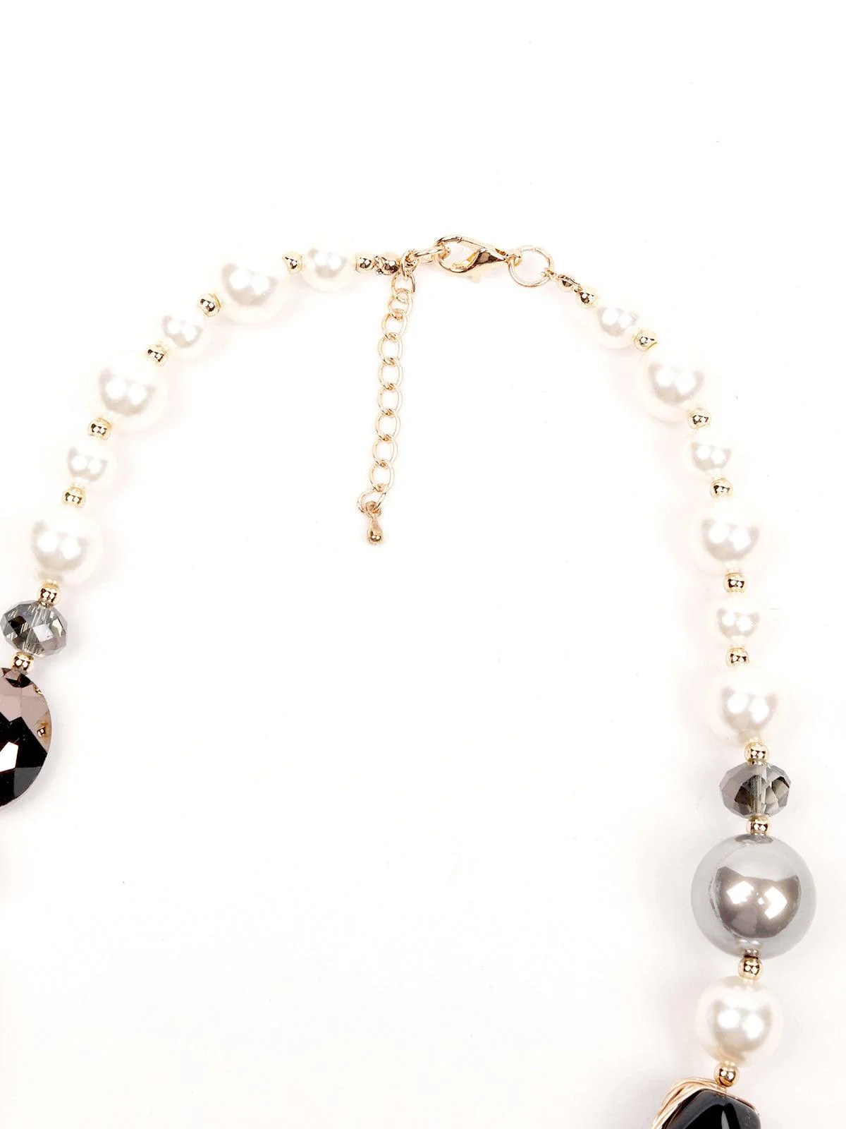 Odette Women Black Metal Necklace - Image 5
