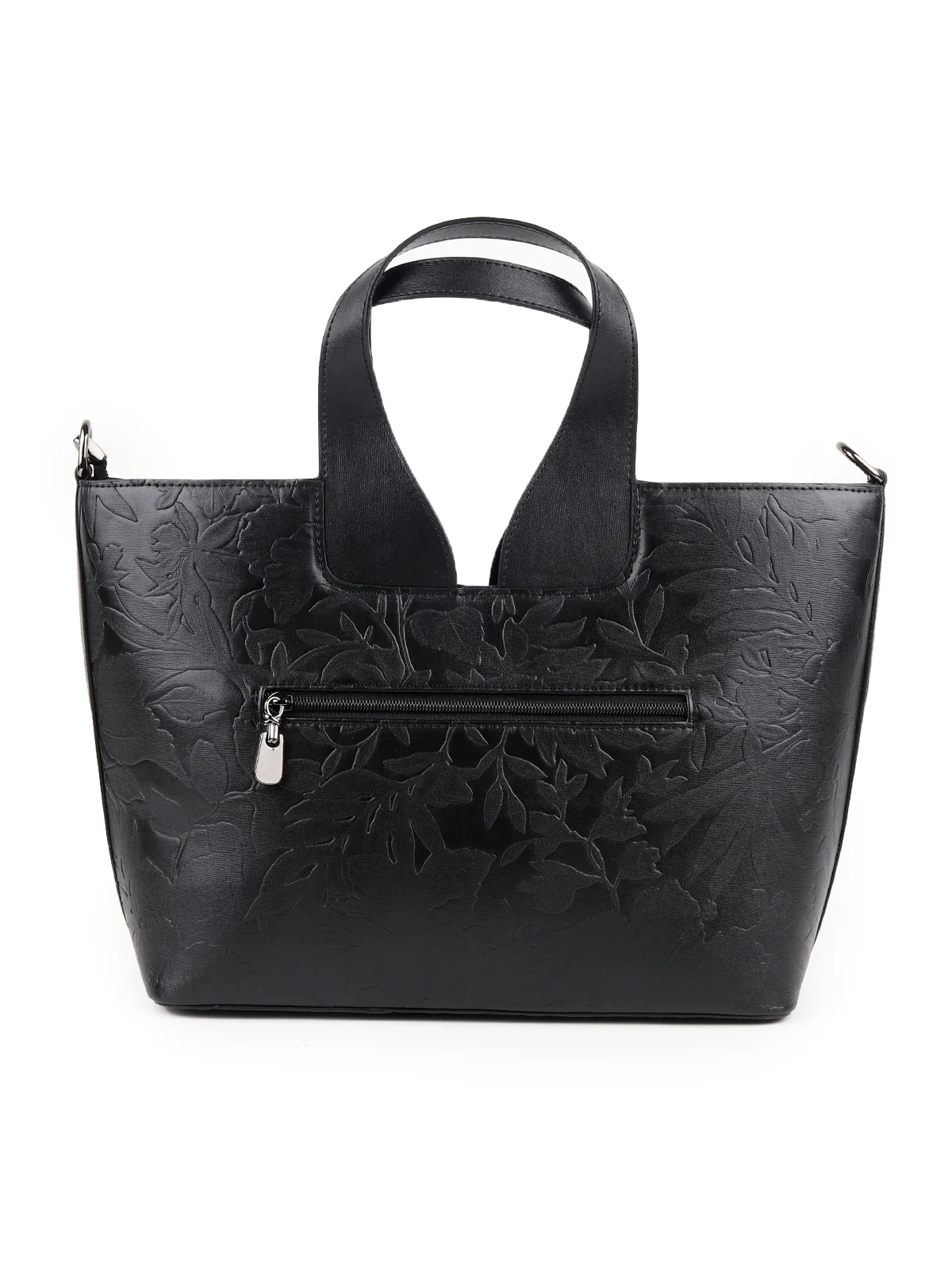 Odette Women Embossed Formal Handbag - Image 5