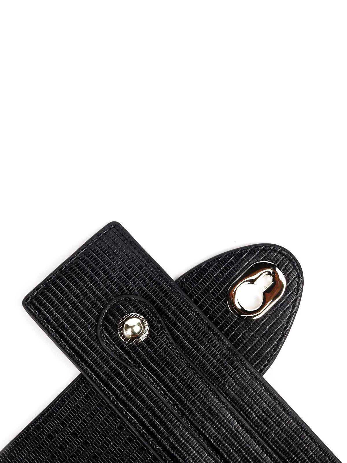 Odette Women Black Metal Belt - Image 6