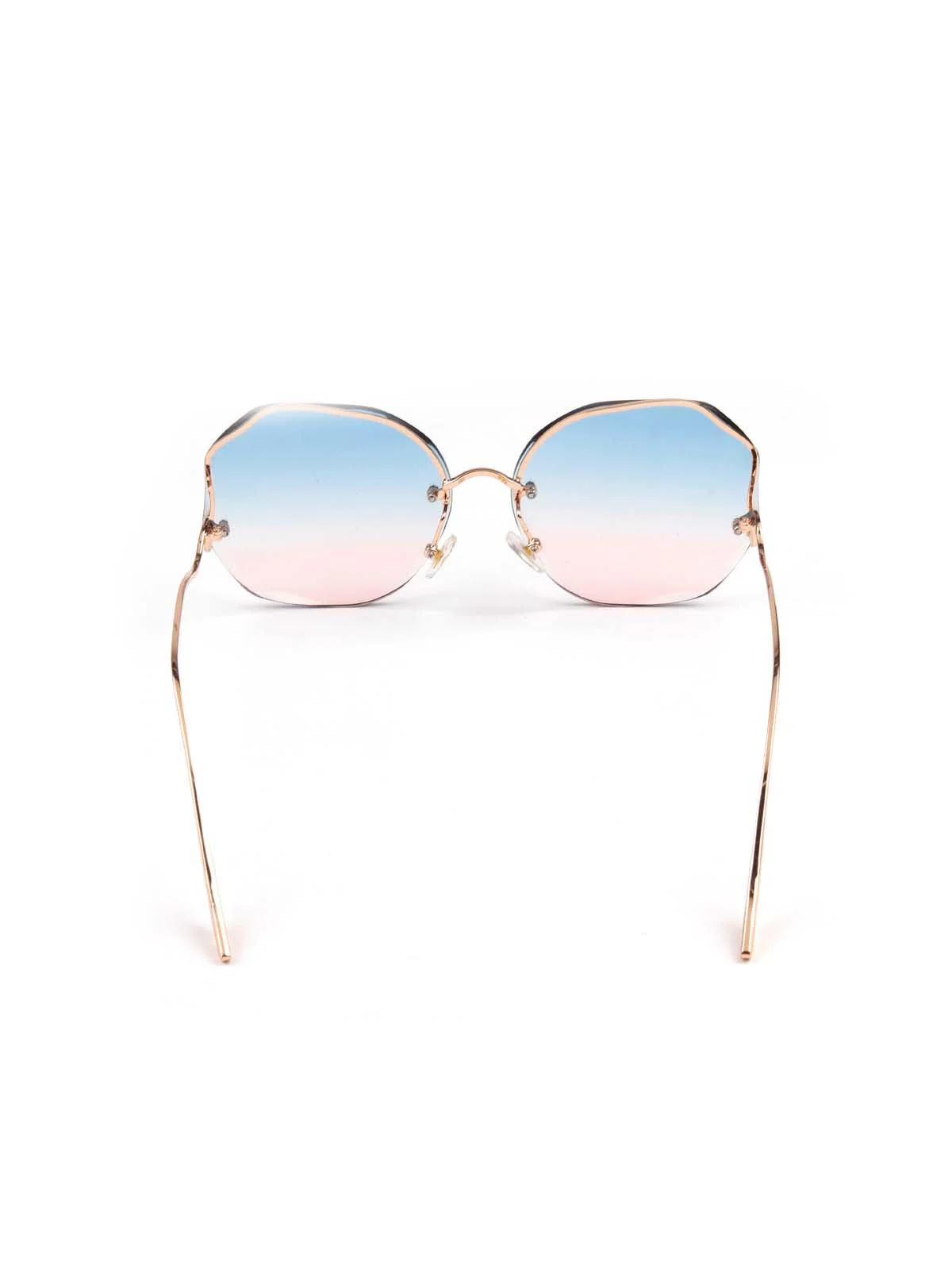 Odette Blue And Pink Tined Sunglasses For Women - Image 6