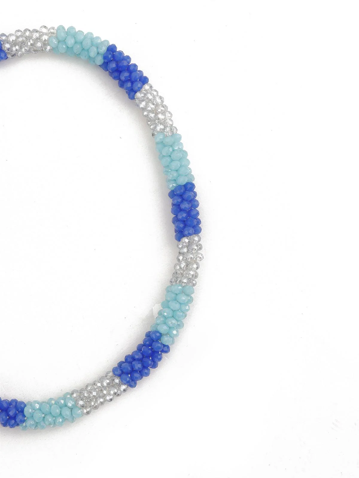 Odette Women Blue Crystal Necklace - Image 5