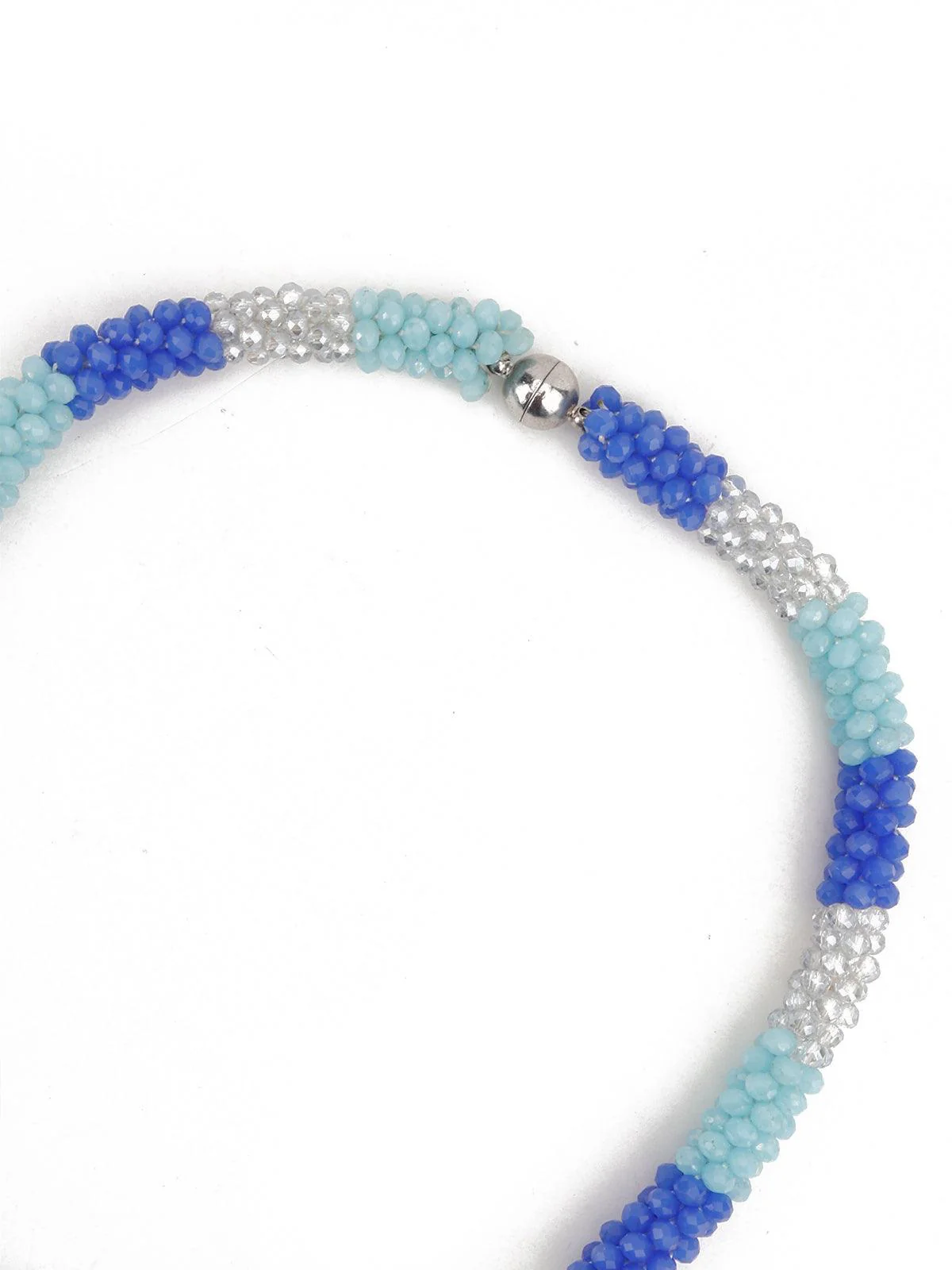 Odette Women Blue Crystal Necklace - Image 6