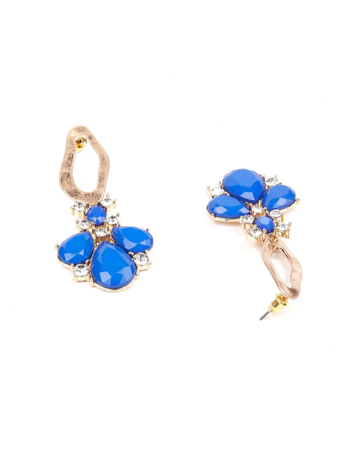 Odette Women Blue Metal Earring - Image 6