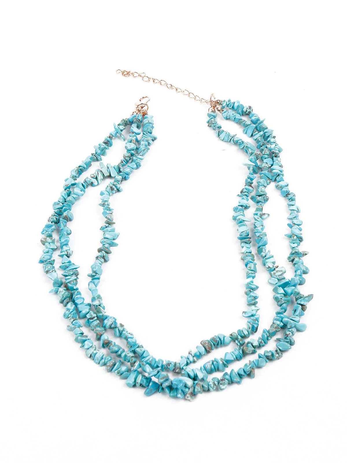 Odette Women Blue Metal Necklace - Image 3