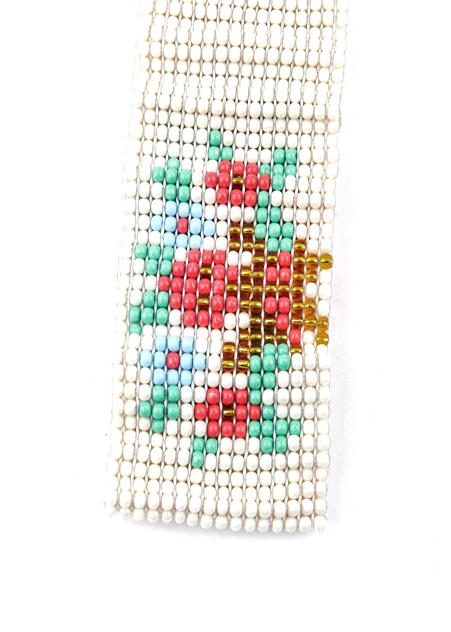 Odette Women Boho White Bright Belt - Image 4