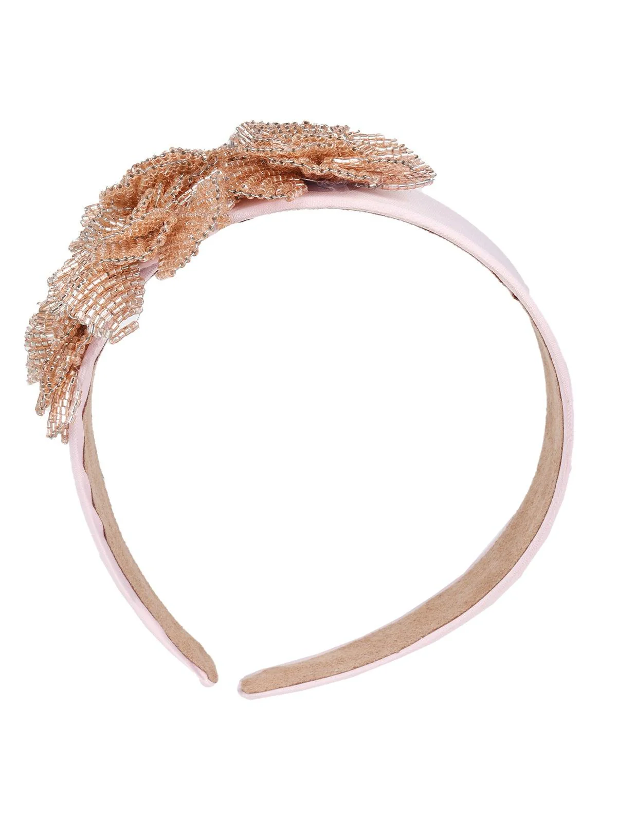 Odette Women Pink Rhinestones Hairband - Image 3