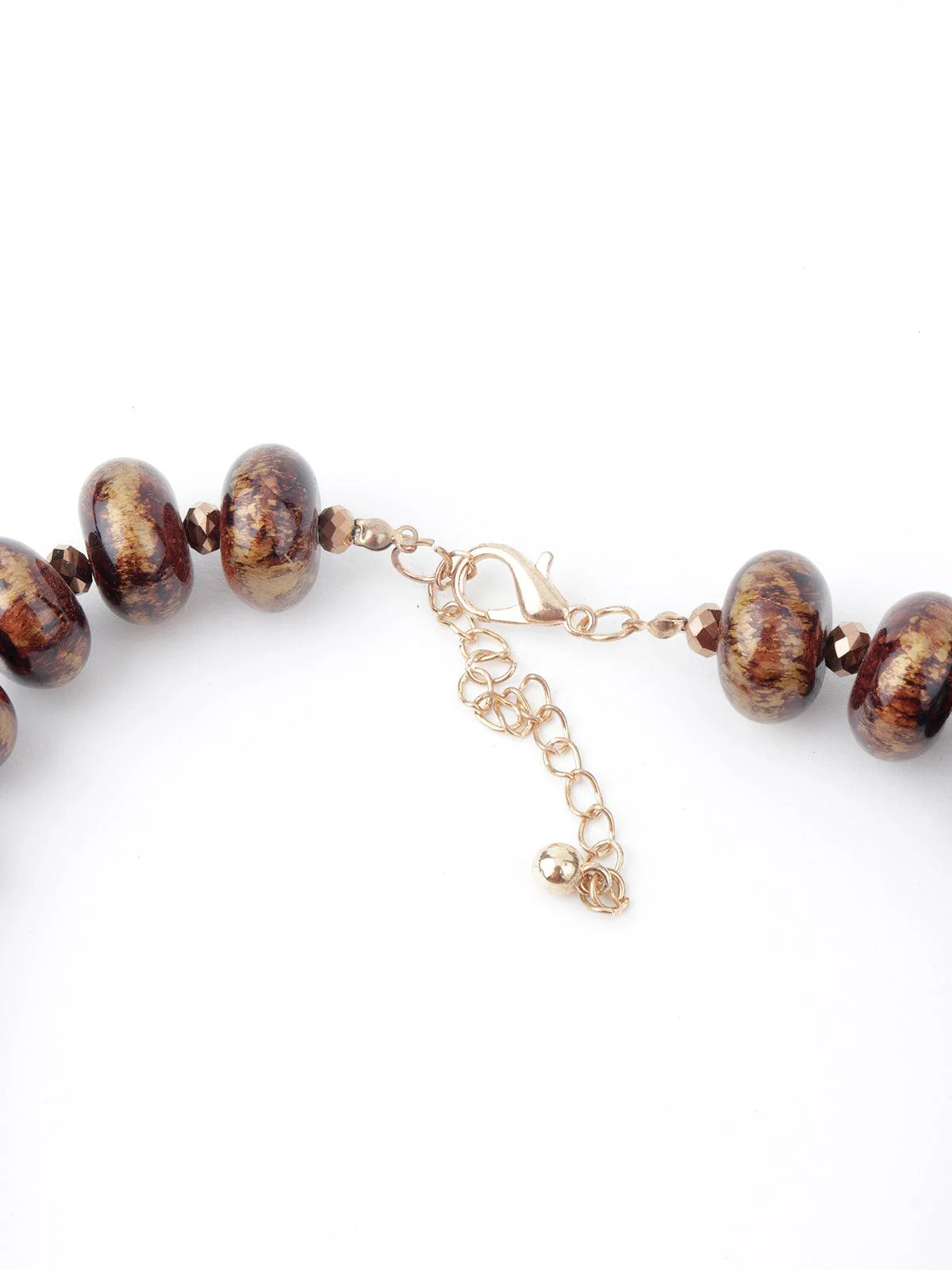 Odette Women Brown Spring Antique Necklace - Image 6