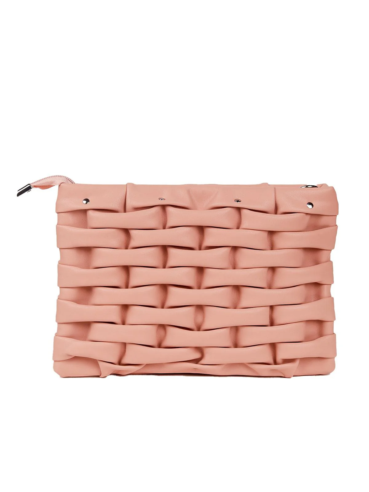 Odette Women Blush Pink Leatherette Bag - Image 4