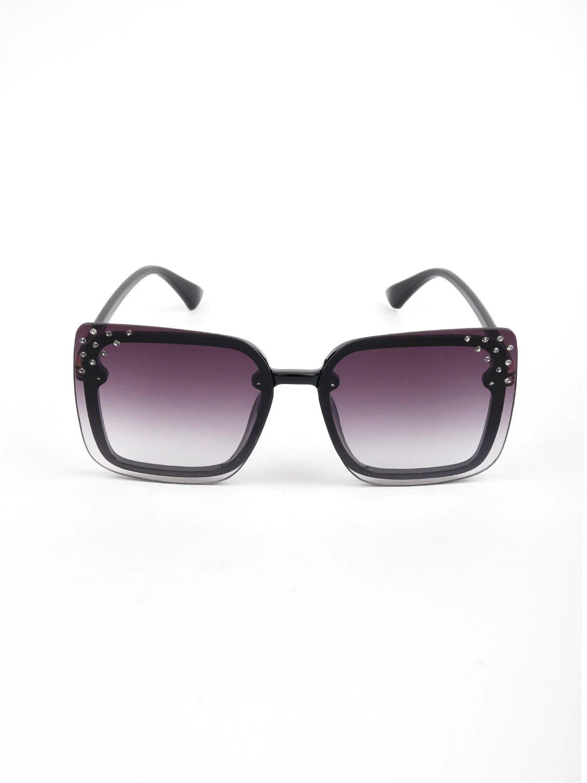 Odette Women Voilet High-Index Acrylic Sunglasses - Image 3