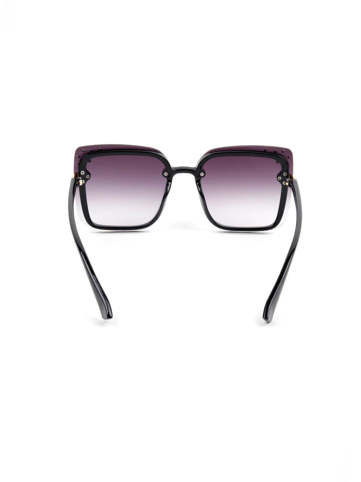 Odette Women Voilet High-Index Acrylic Sunglasses - Image 6