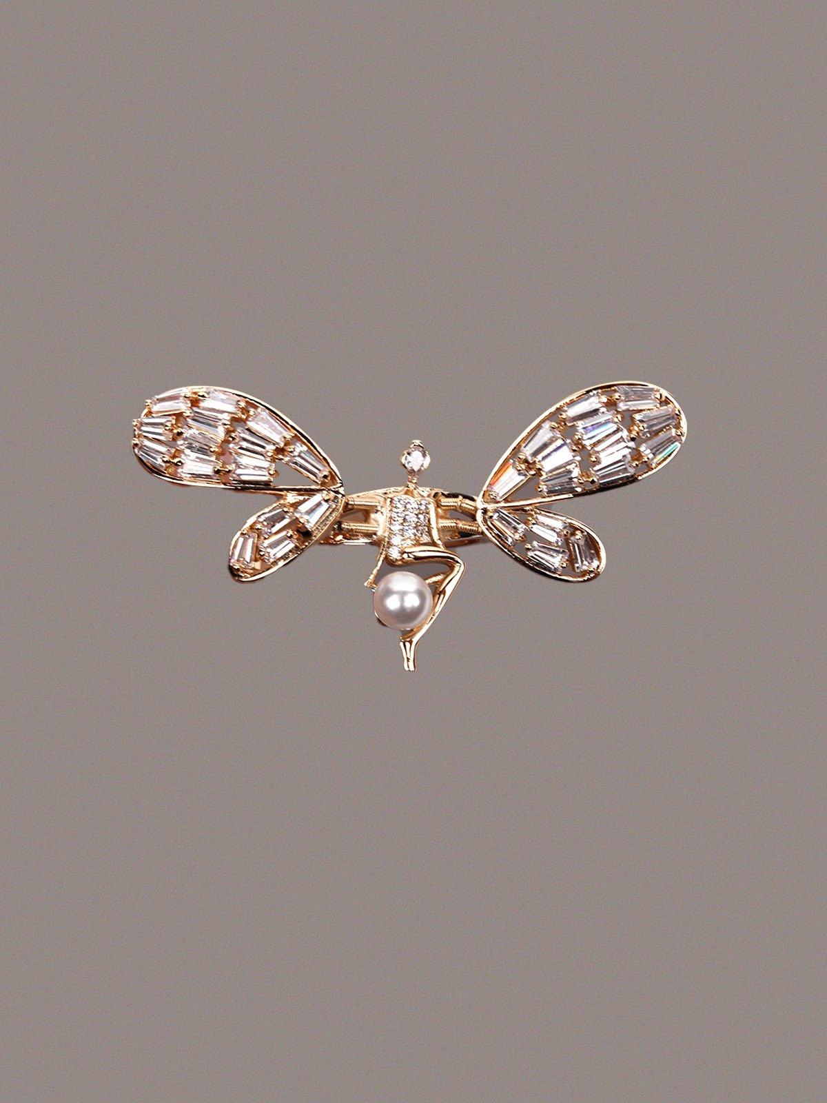 Odette Women Gold Metal Ring - Image 3