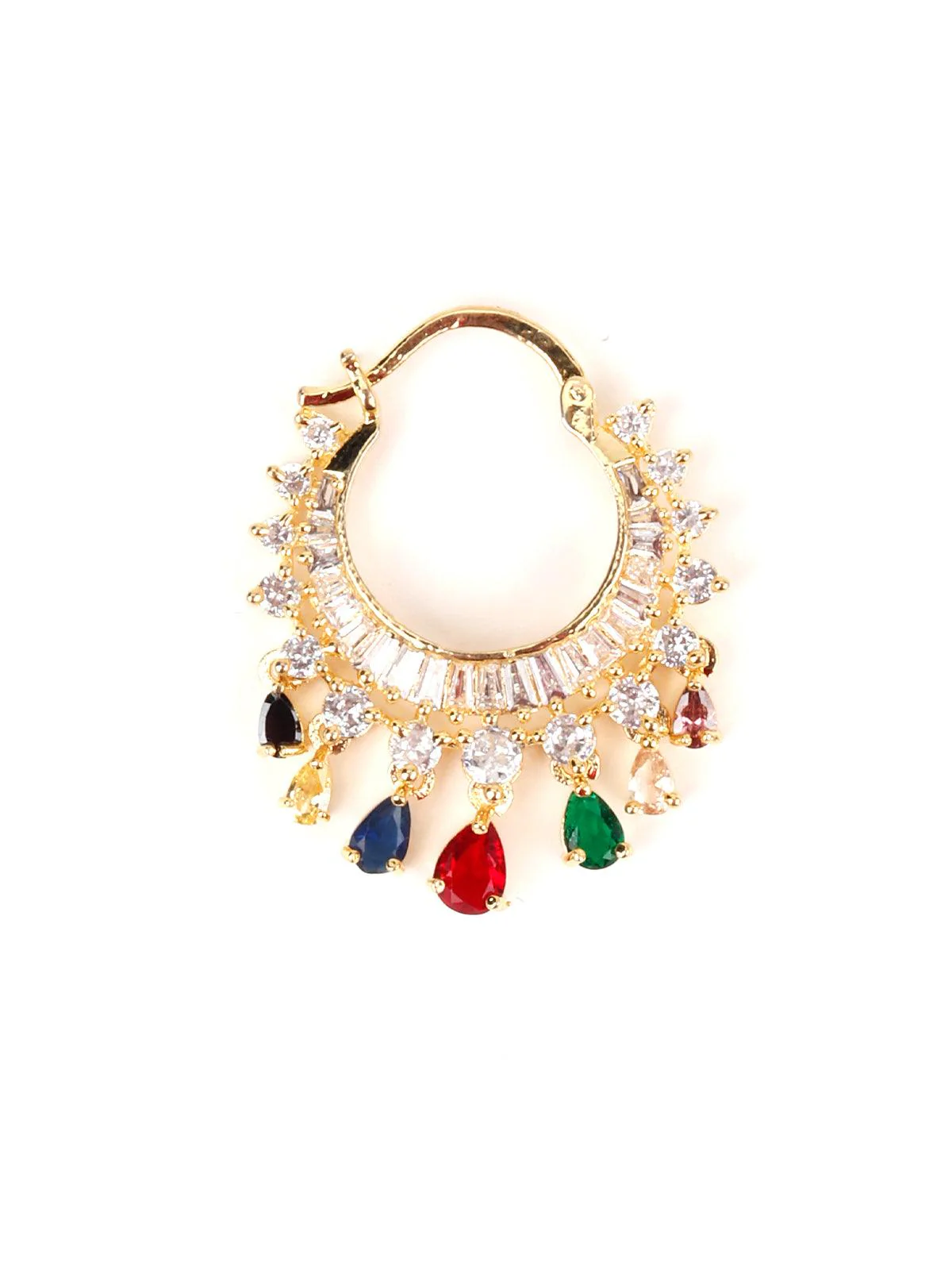 Odette Women Chandbaali Hoop Earring - Image 4
