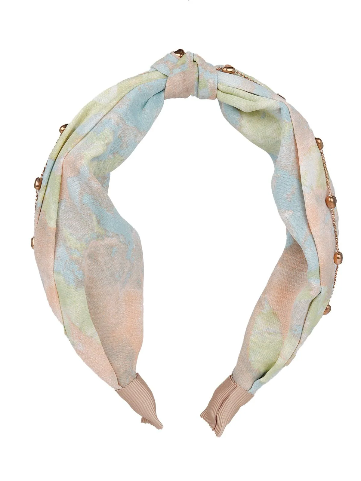 Odette Women Multicolour Fabric Hairband - Image 3