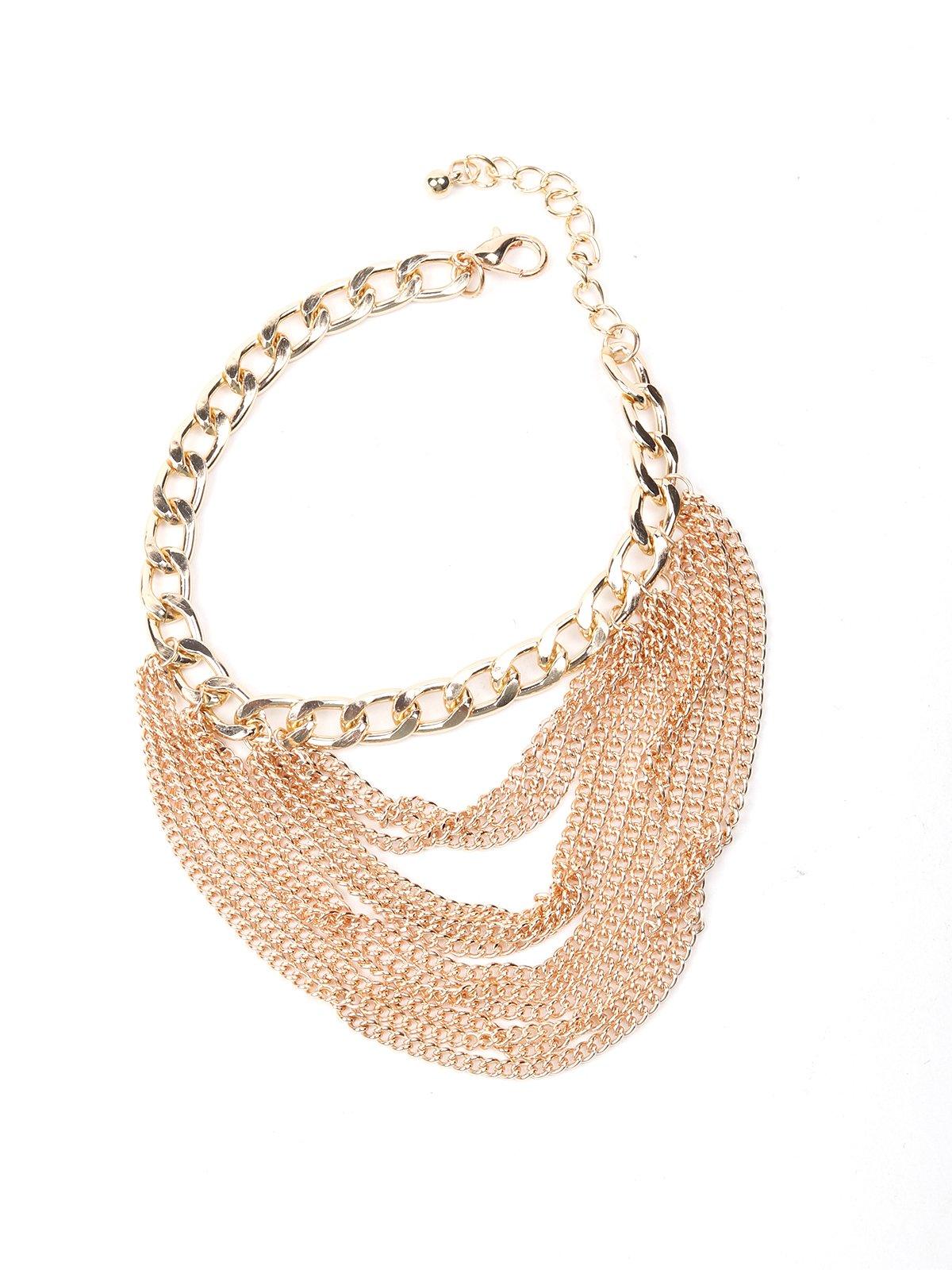 Odette Women Gold Metal Necklace - Image 6