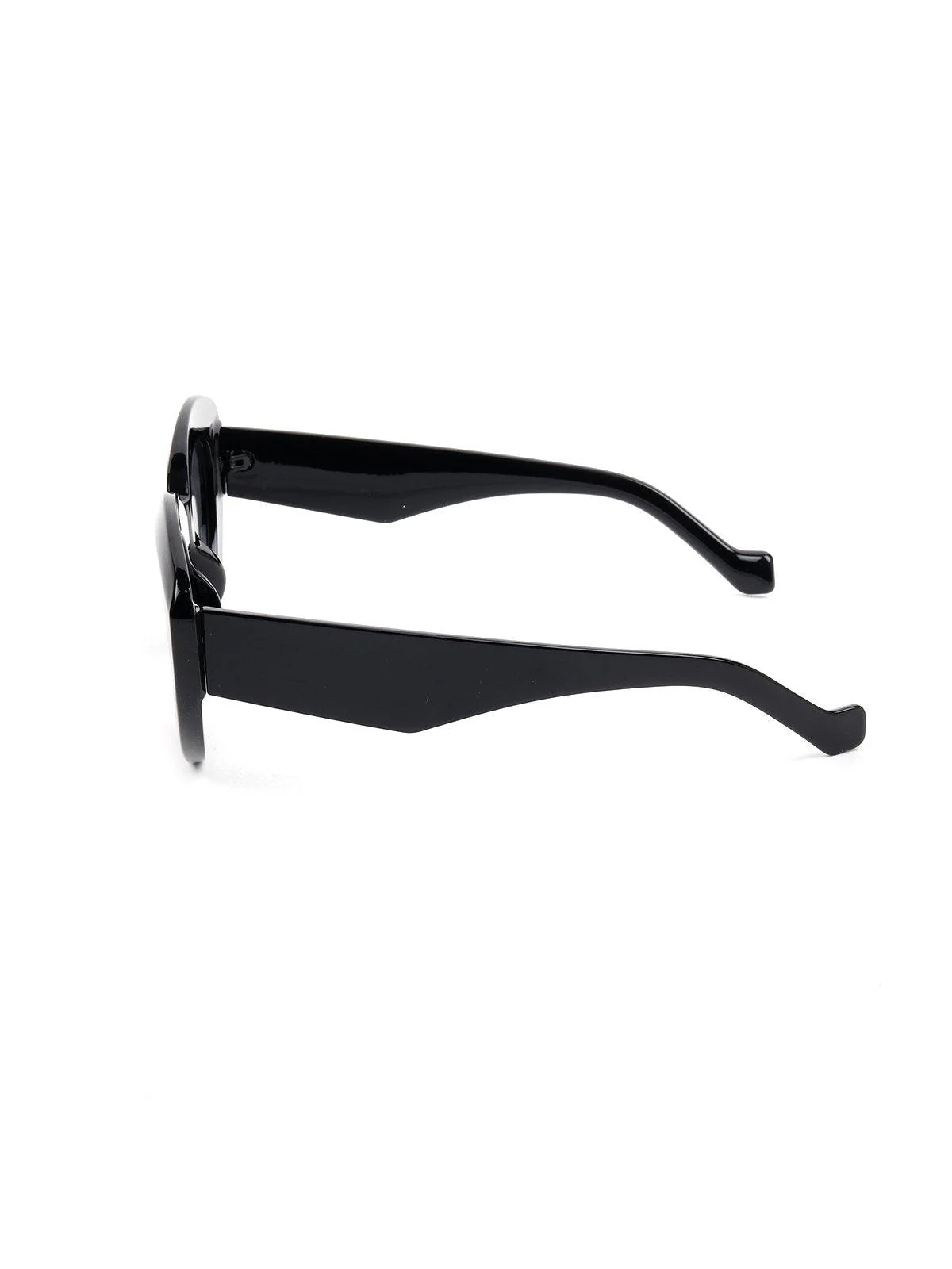 Odette Women Black Metal Frame Cat-Eye Sunglasses - Image 5