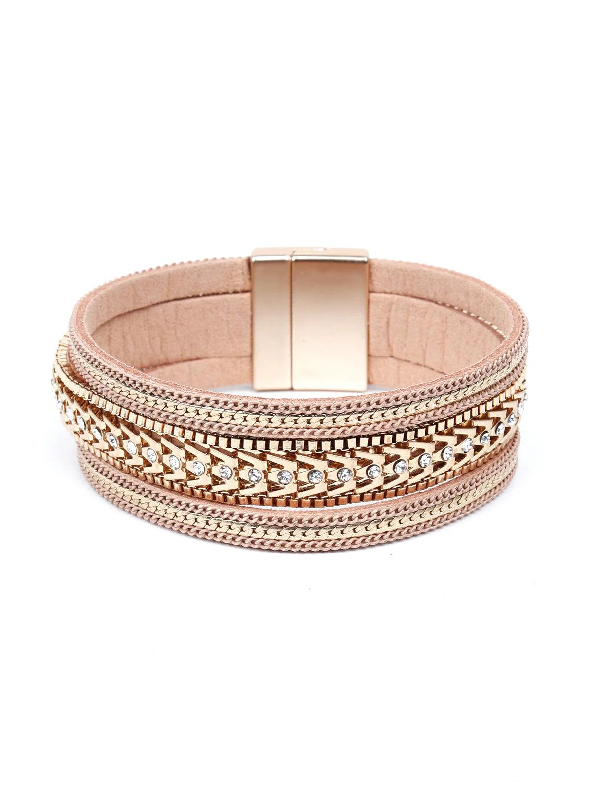 Odette Women Gold Bracelet Band - Image 3