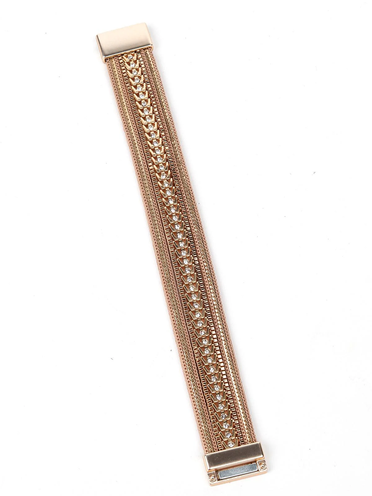Odette Women Gold Bracelet Band - Image 4