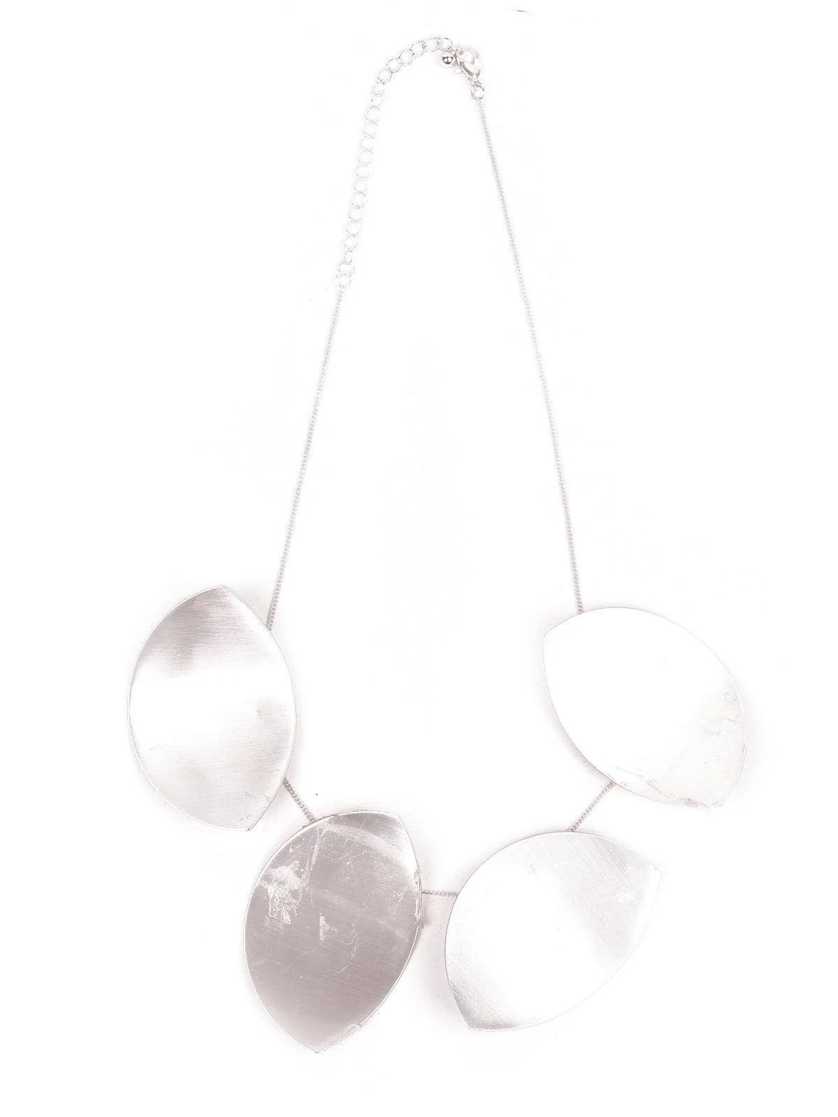 Odette Women Silver Metal Necklace - Image 3