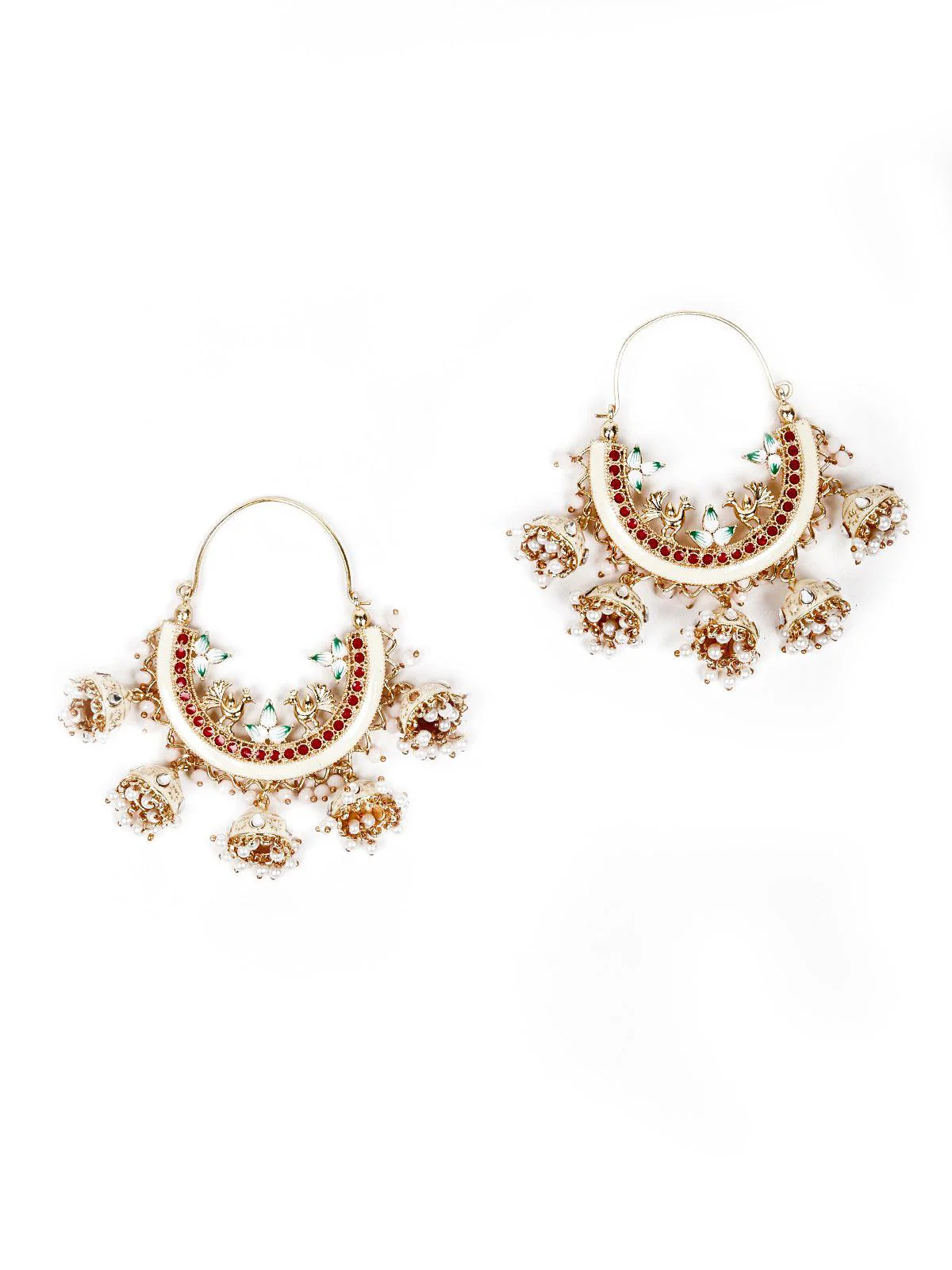Odette Women Gold Metal Earrings - Image 3
