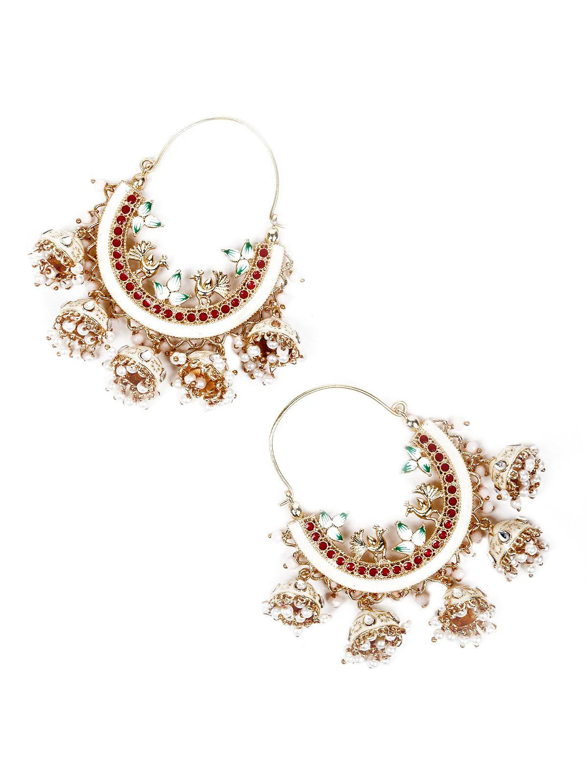 Odette Women Gold Metal Earrings - Image 5