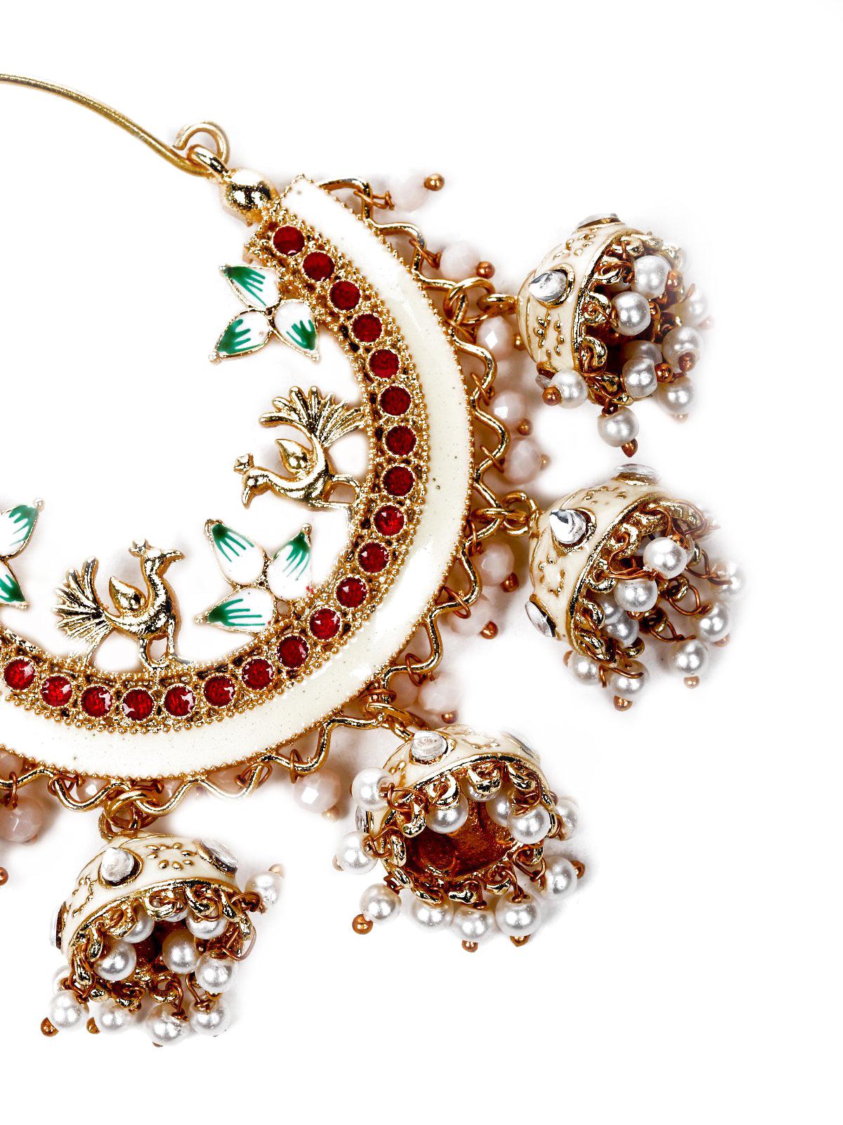 Odette Women Gold Metal Earrings - Image 6