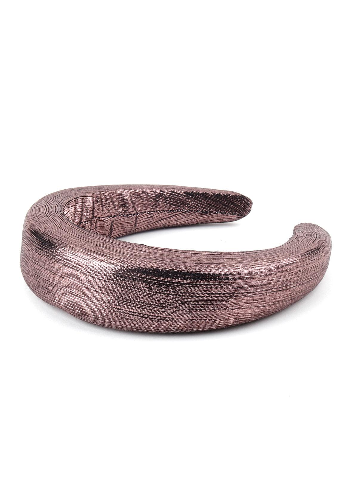 Odette Women Copper Shimmer Hairband - Image 3
