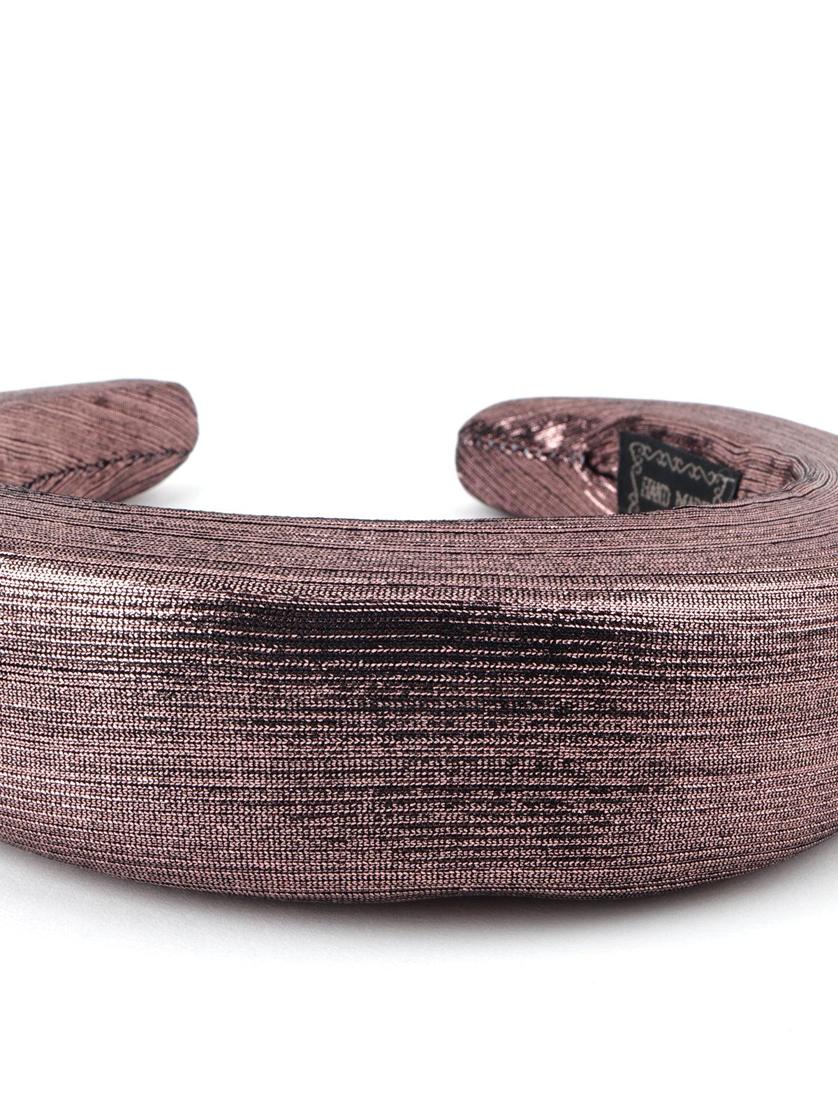 Odette Women Copper Shimmer Hairband - Image 6