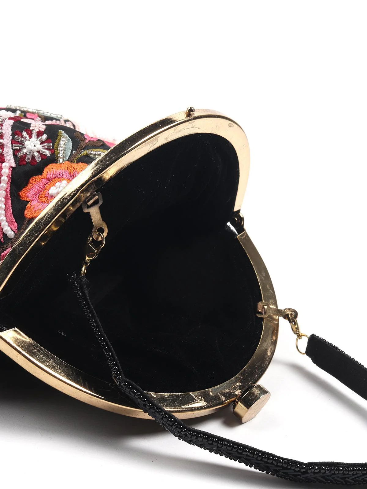 Odette Women Black Ornate Batuwa! - Image 5