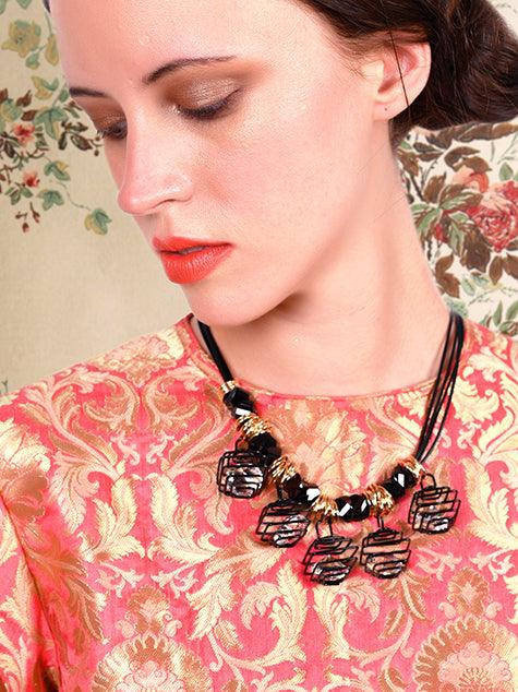 Odette Women Boundless Necklace With Small Cages
