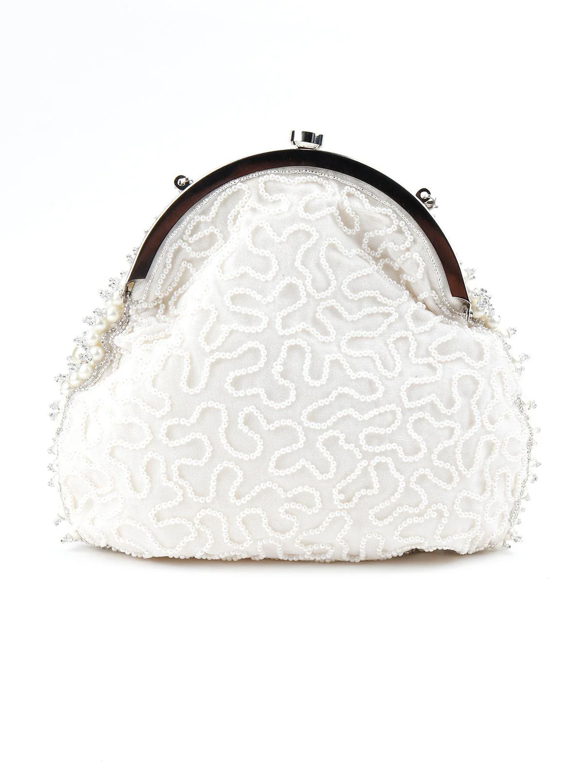 Odette Women Dew-Drop Pearly Batuwa - Image 5