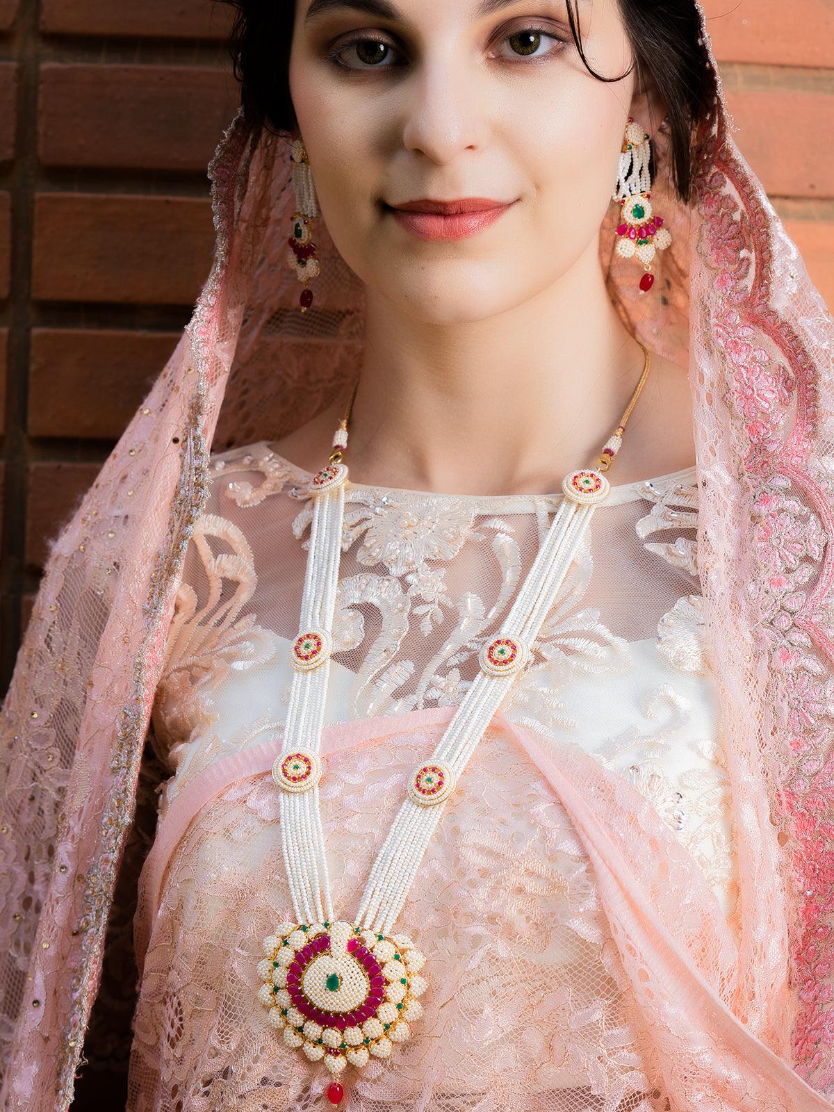 Odette Women Fairy-Tale Pearl Necklace Set