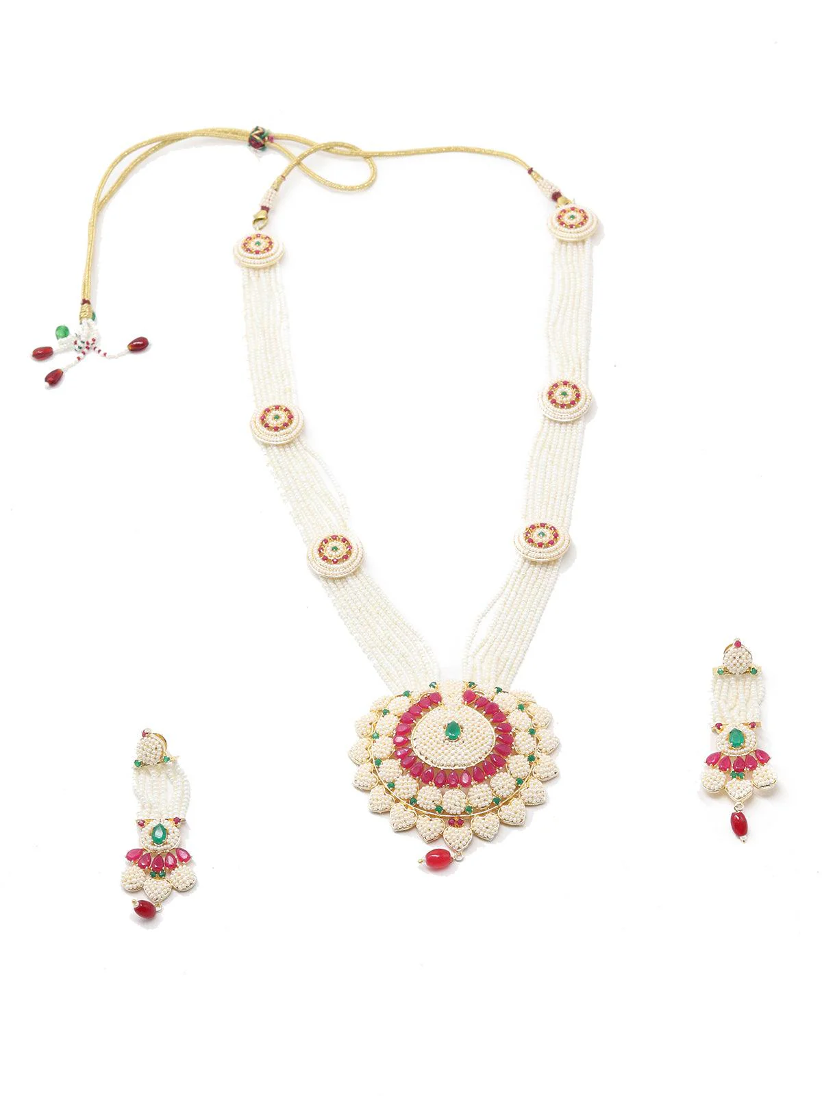 Odette Women Fairy-Tale Pearl Necklace Set - Image 3