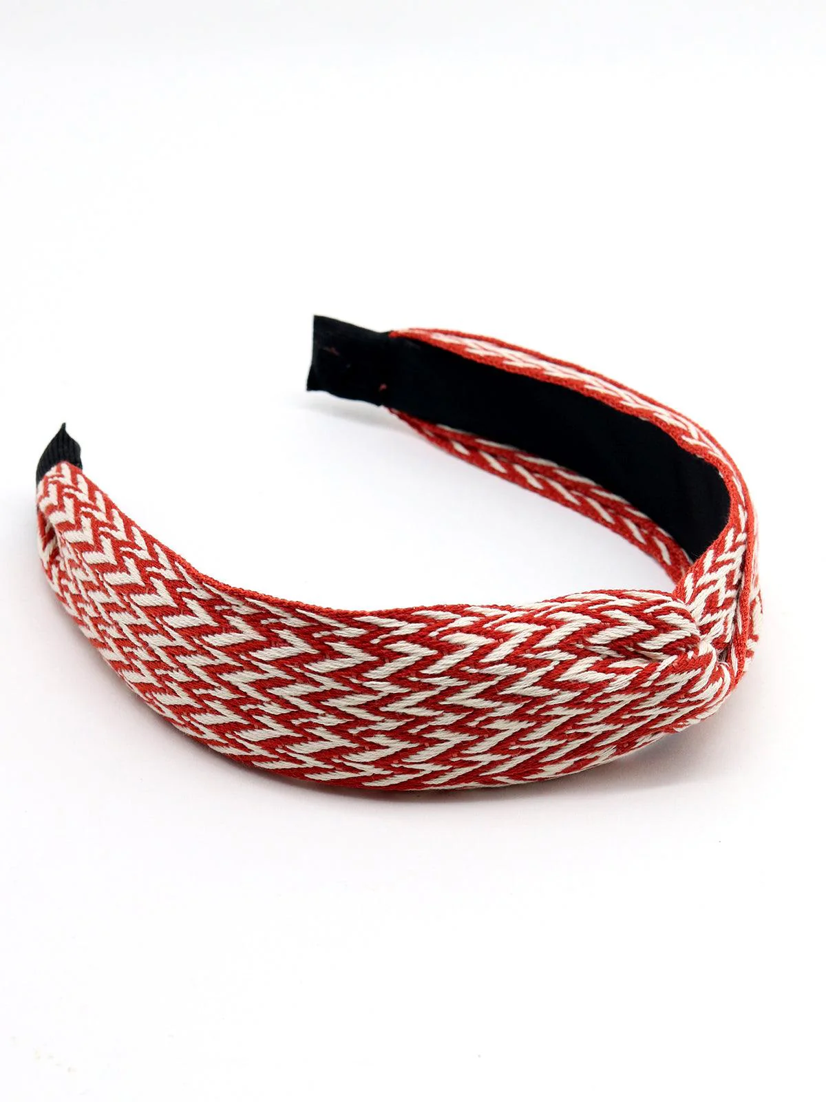 Odette Women Red -White Attractive Hair Band - Image 3