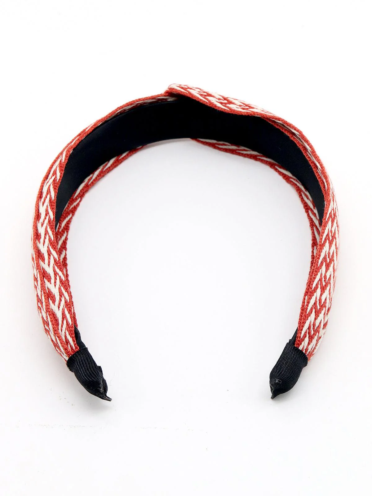 Odette Women Red -White Attractive Hair Band - Image 4