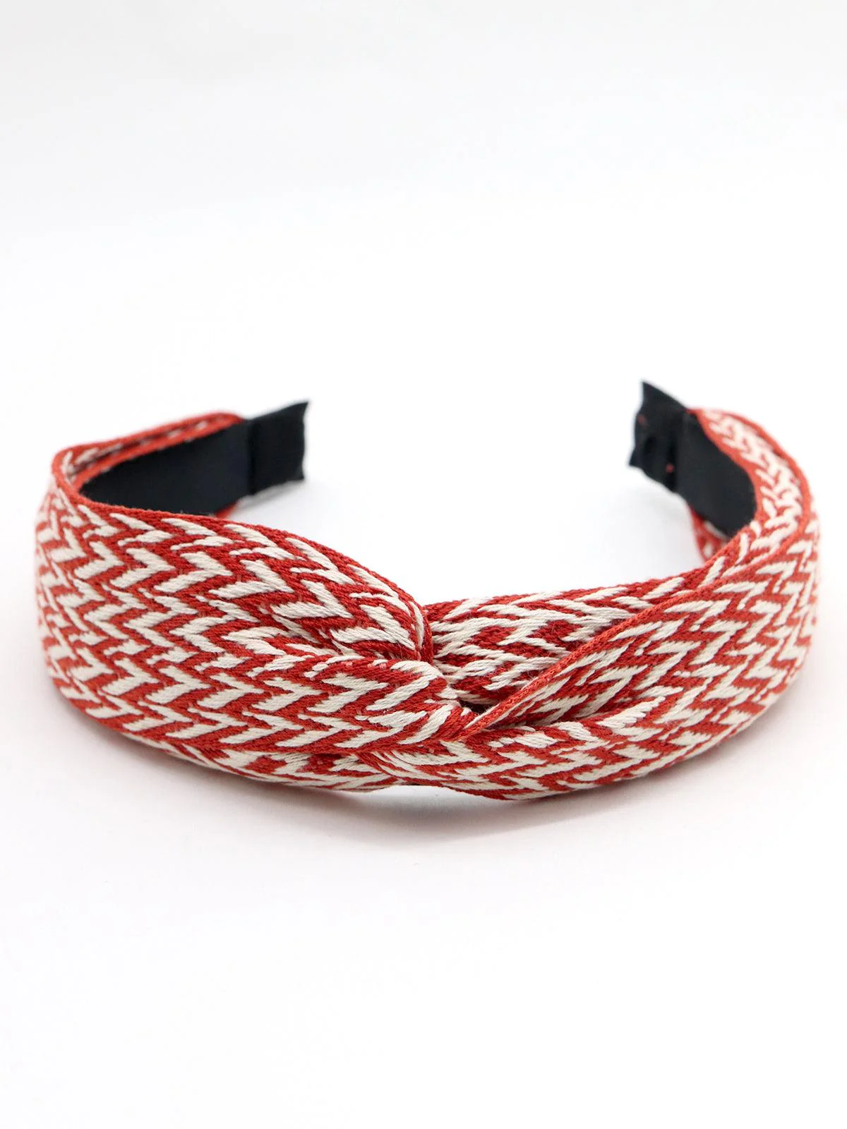 Odette Women Red -White Attractive Hair Band - Image 5