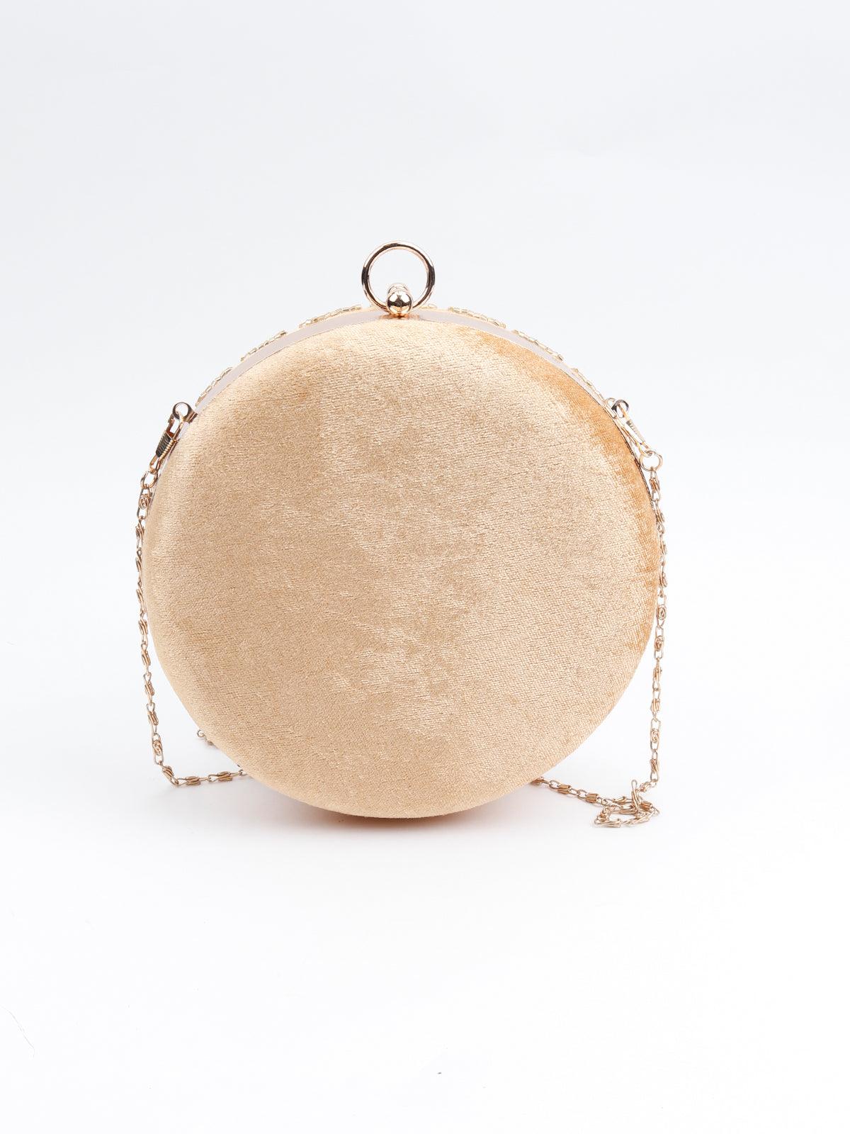 Odette Women Round Embellished Inspired Sling Bag - Image 6