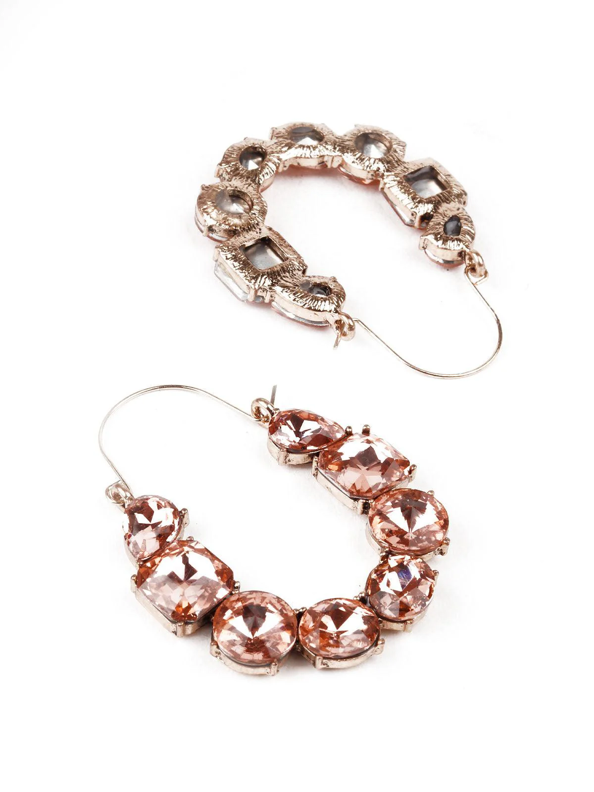 Odette Women Brown Hoop Earring - Image 3