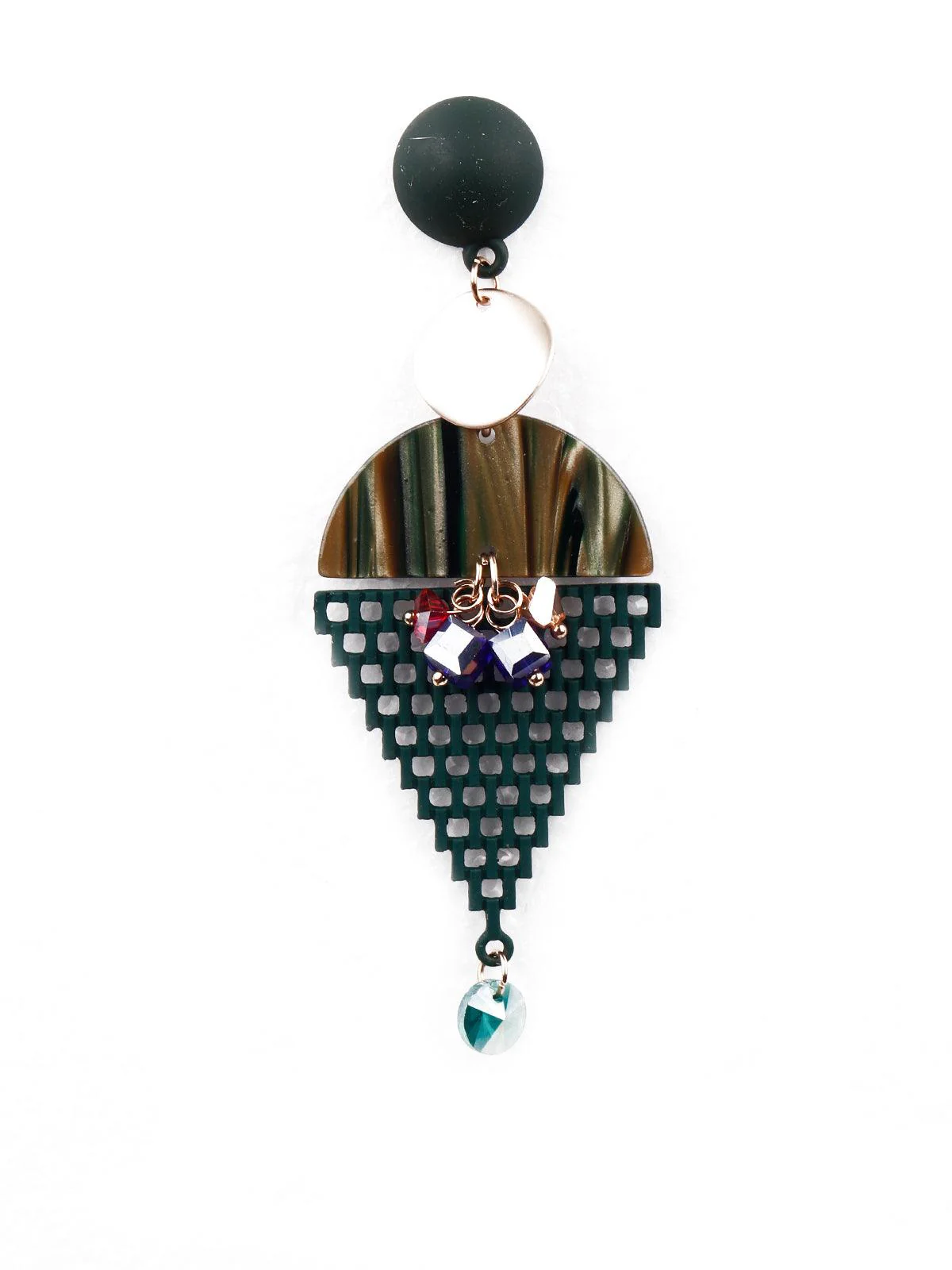 Odette Cute Ice-Cream Shaped Stunning Statement Earrings For Women - Image 4